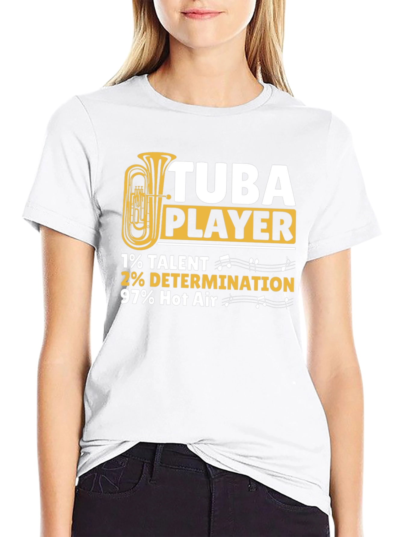 Tuba Player Novelty T-Shirt