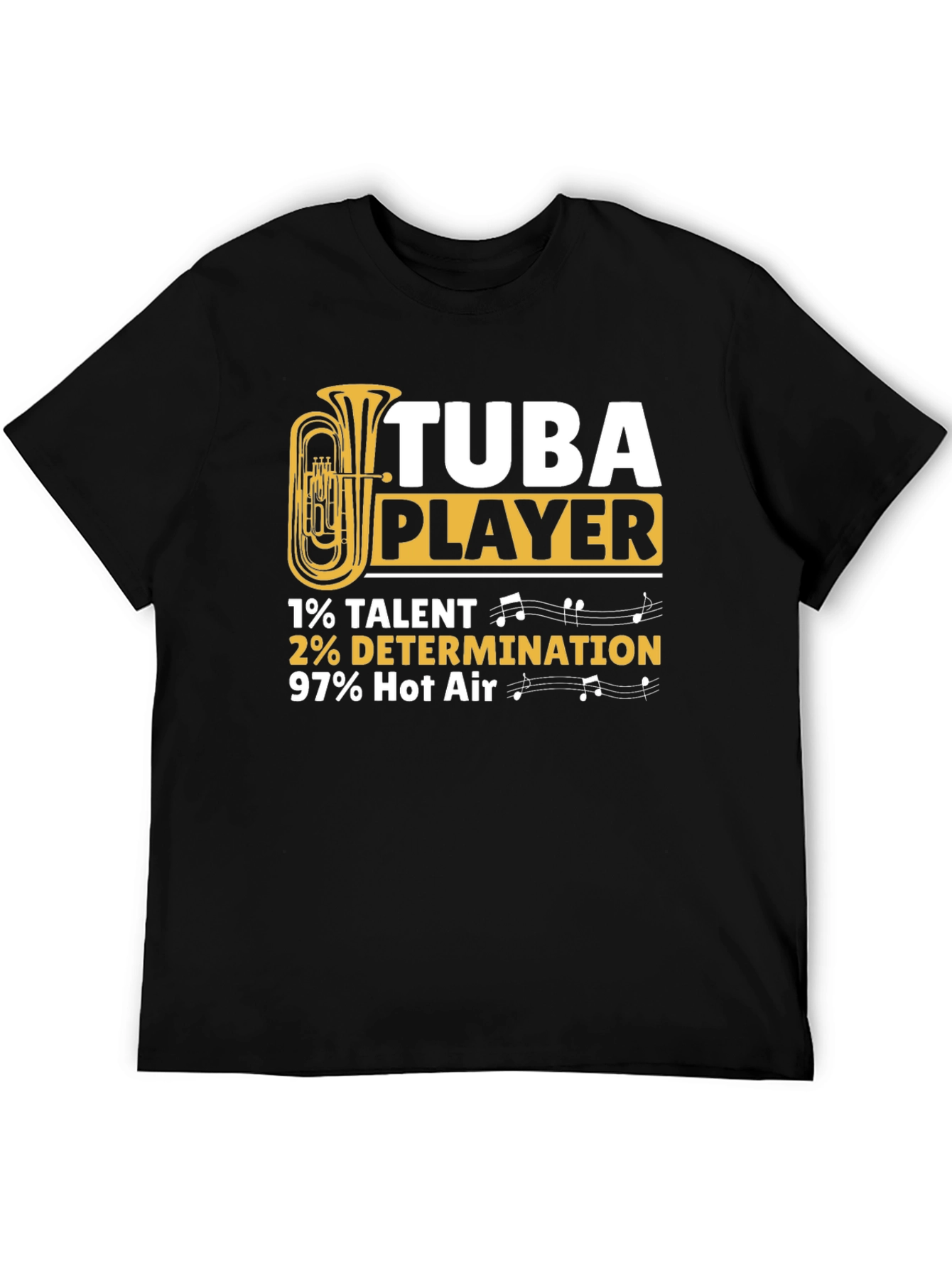 Tuba Player Novelty T-Shirt
