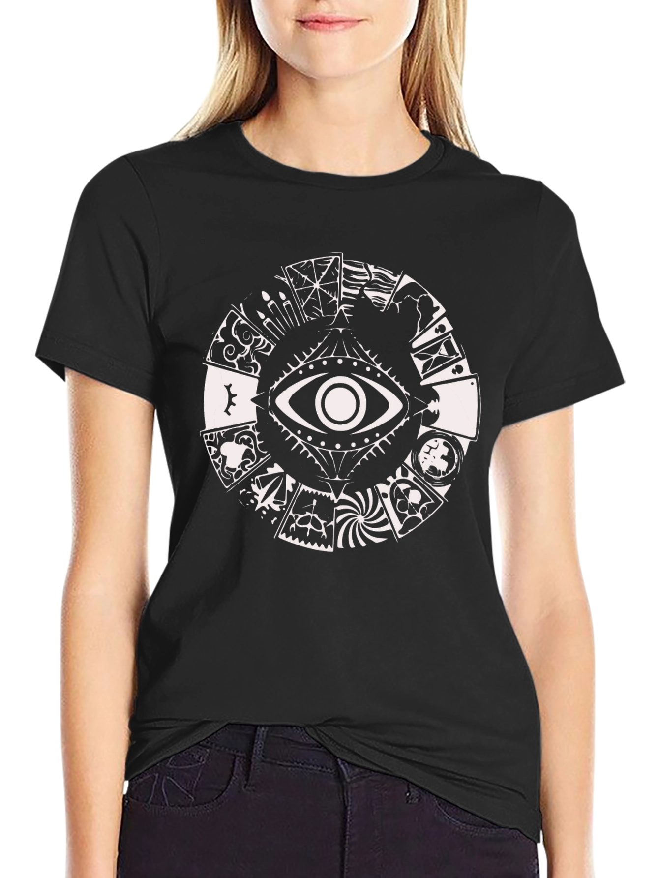 Mystic Eye Graphic T-Shirt - Unisex Cotton Tee