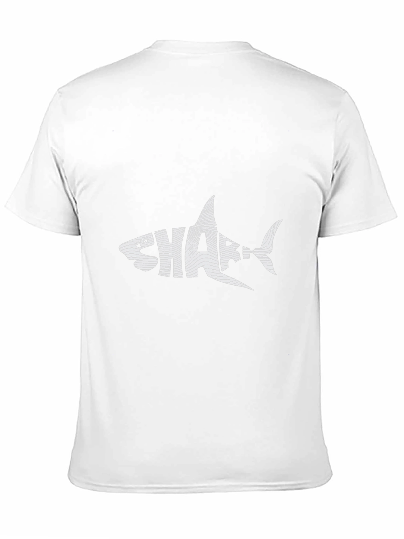 Shark Graphic Tee - Stylish Black T-Shirt