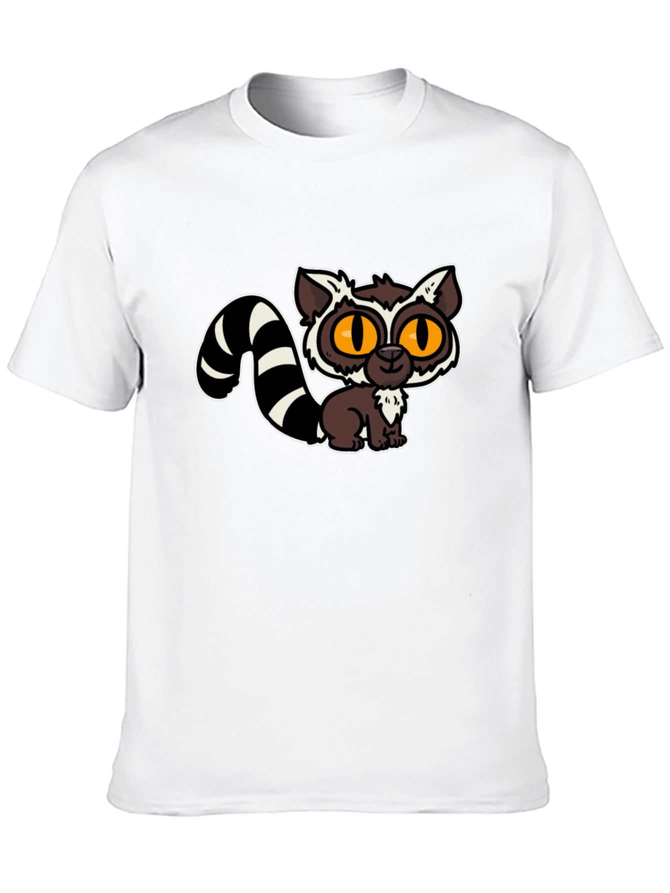 Cute Lemur Cartoon Graphic Tee