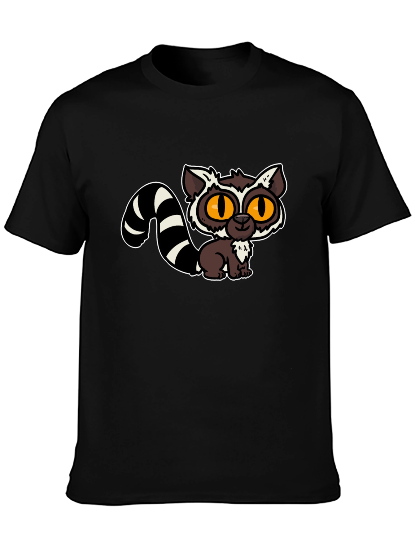 Cute Lemur Cartoon Graphic Tee