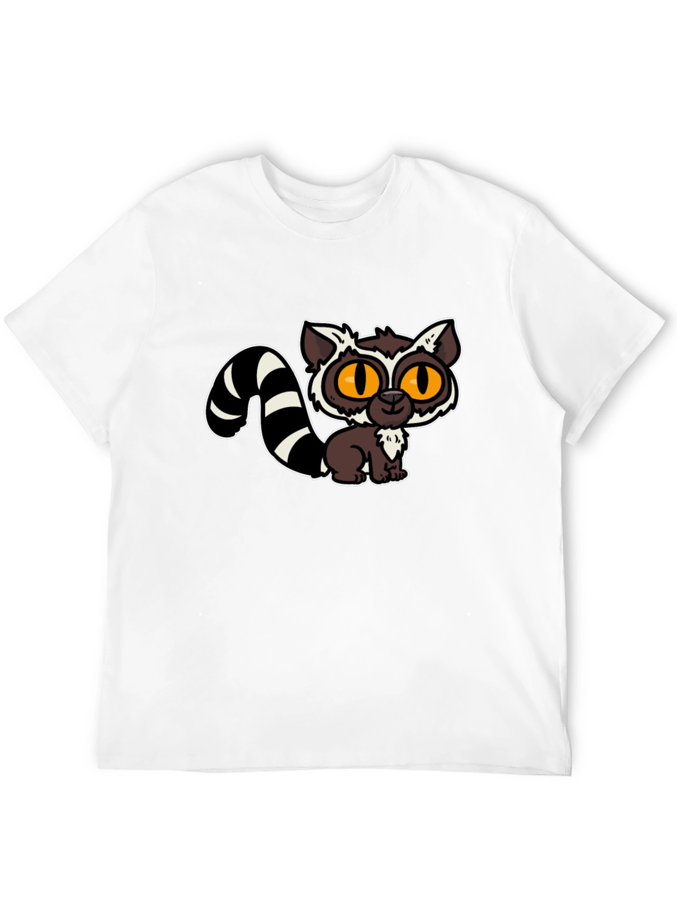 Cute Lemur Cartoon Graphic Tee