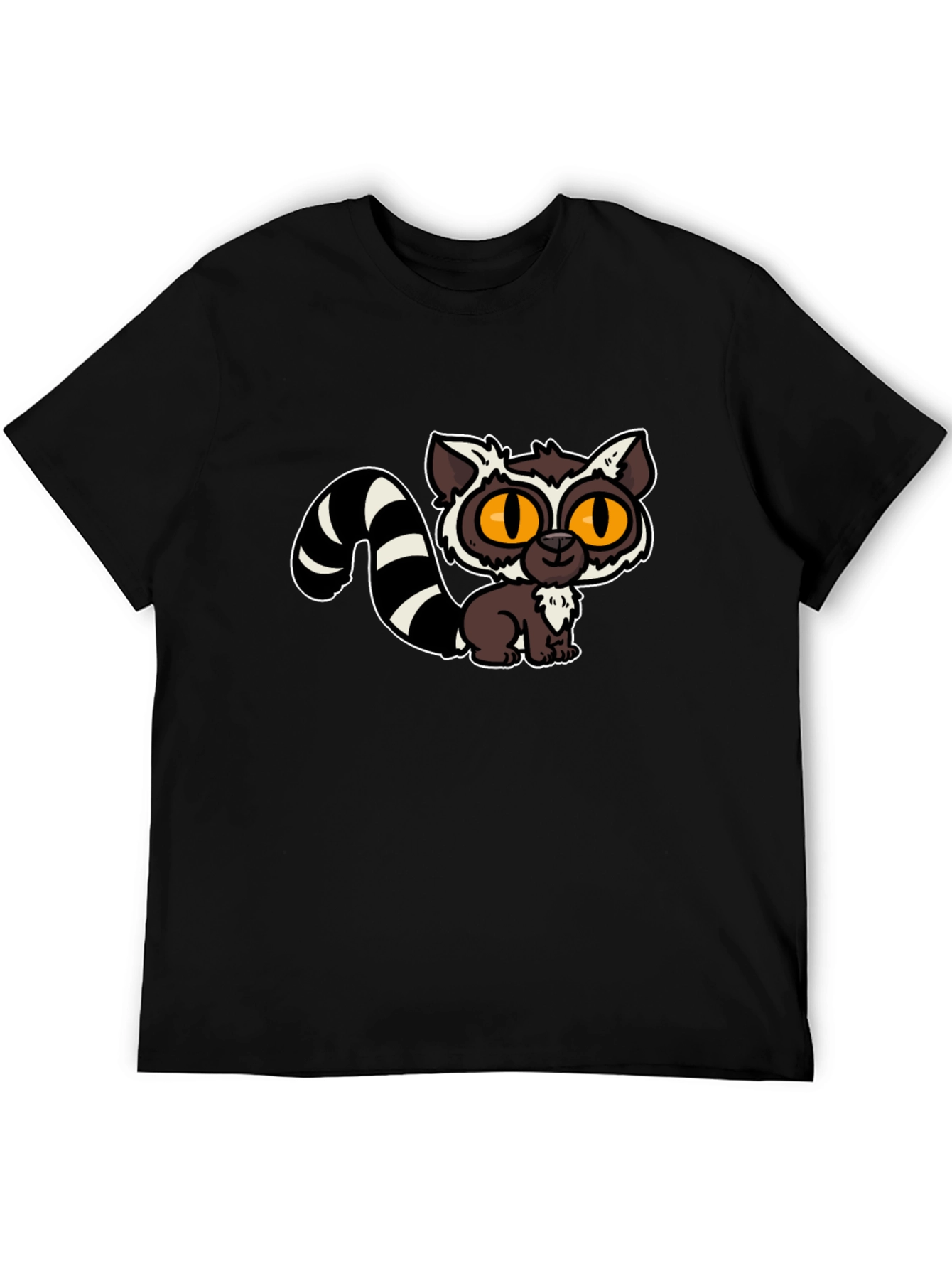 Cute Lemur Cartoon Graphic Tee