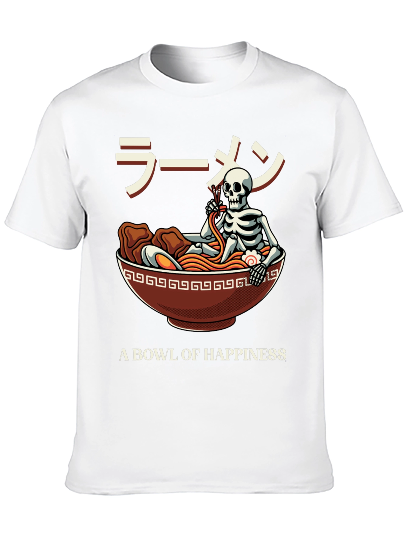 Ramen Skeleton T-Shirt: A Bowl of Happiness