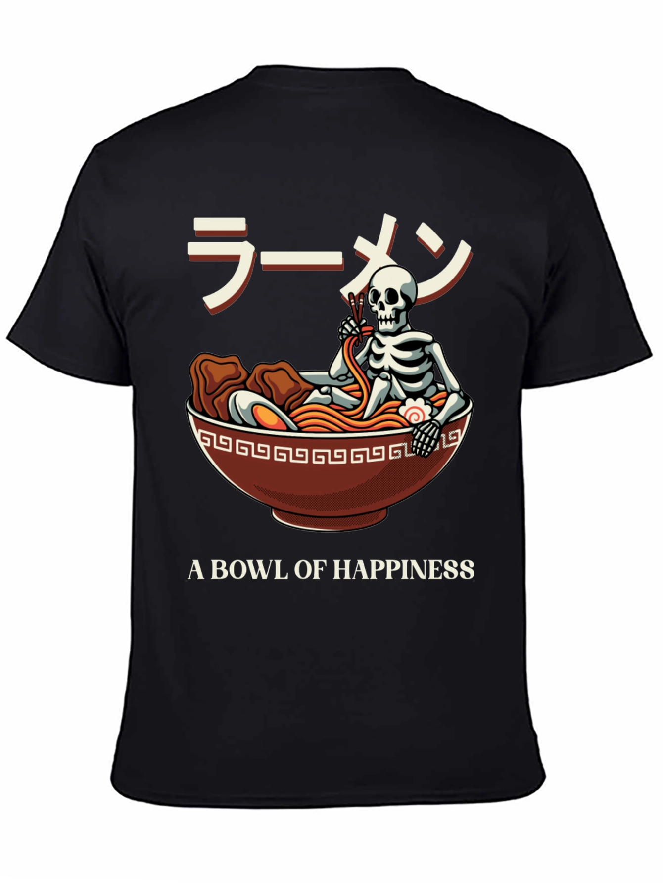 Ramen Skeleton T-Shirt: A Bowl of Happiness