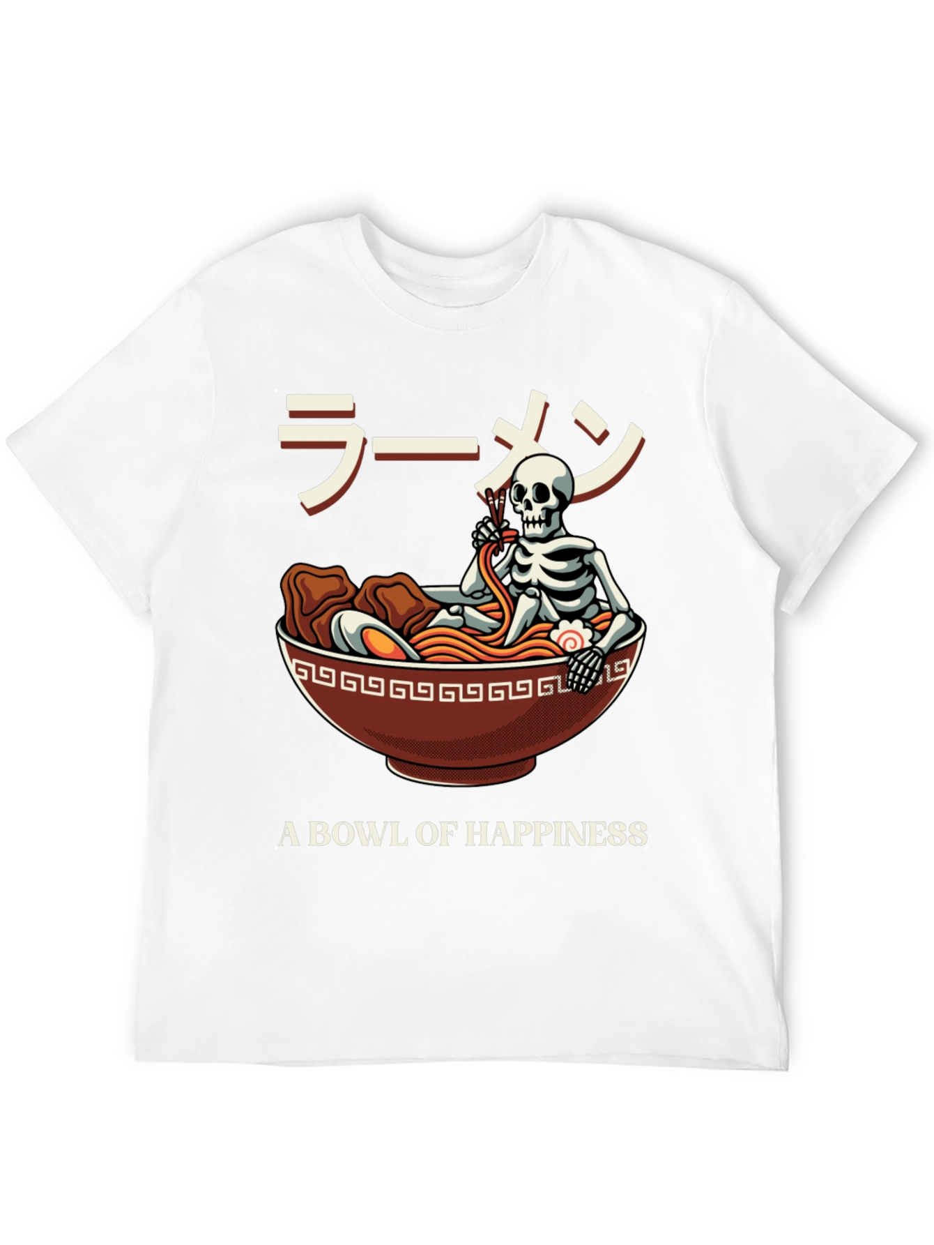 Ramen Skeleton T-Shirt: A Bowl of Happiness
