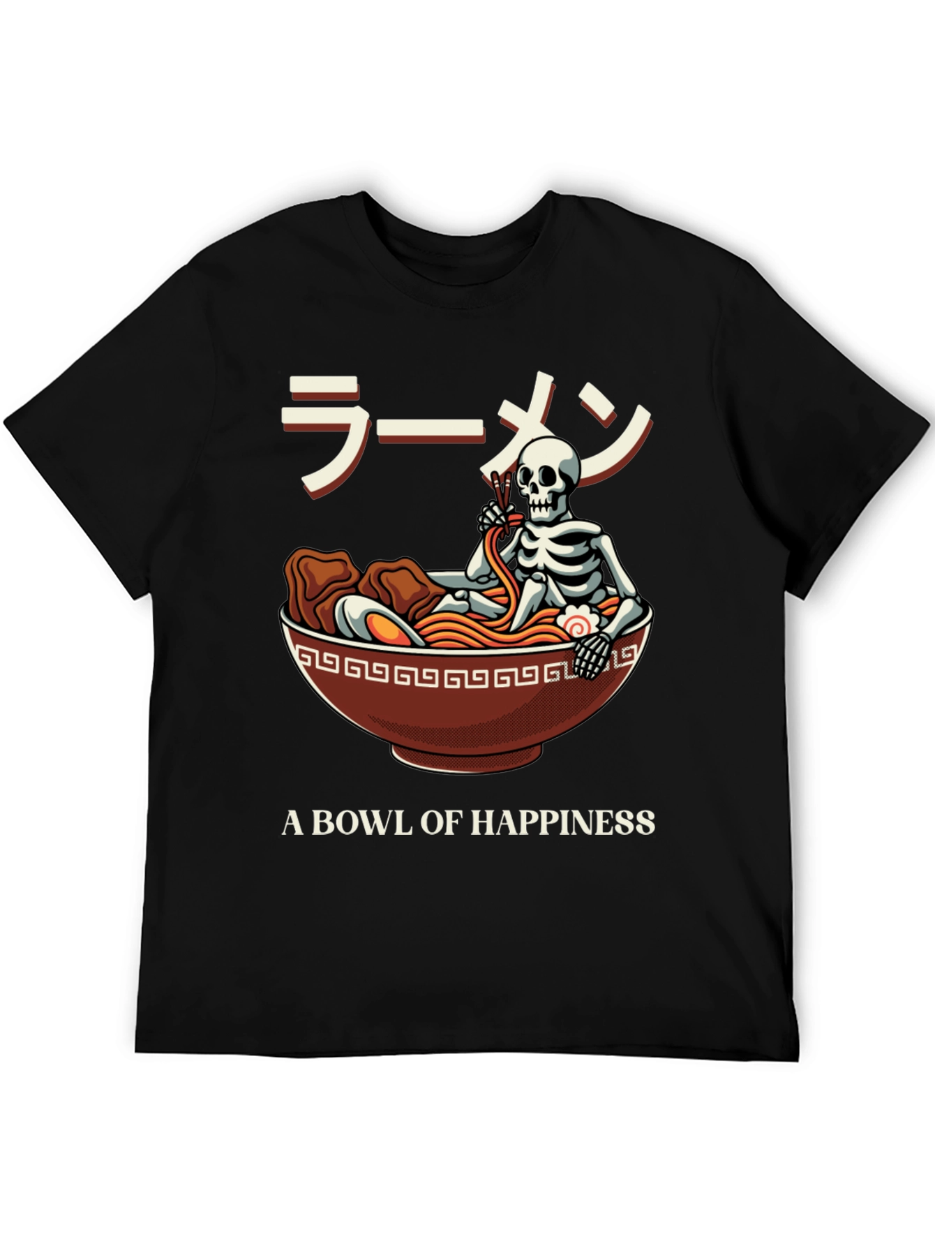 Ramen Skeleton T-Shirt: A Bowl of Happiness