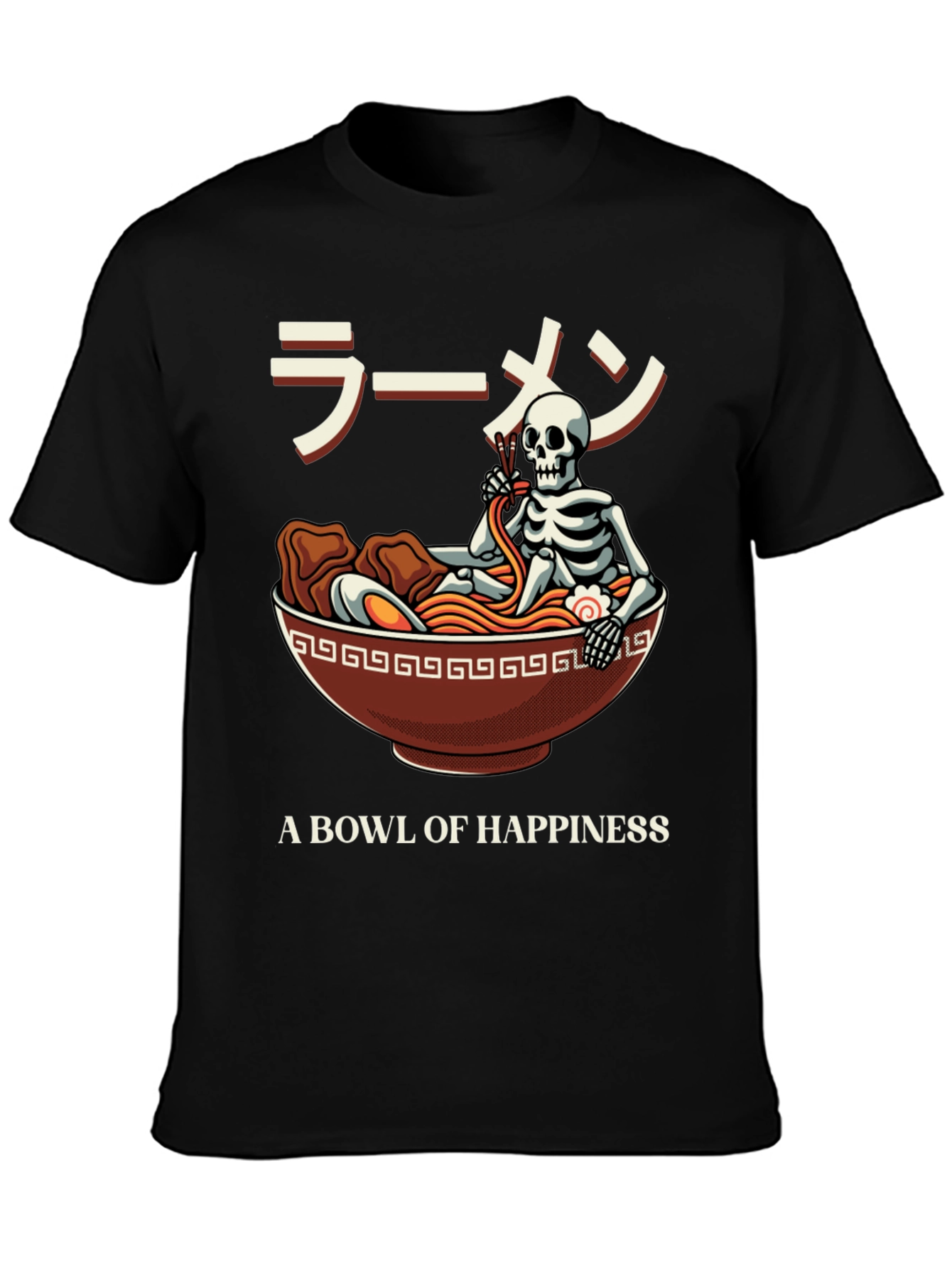 Ramen Skeleton T-Shirt: A Bowl of Happiness