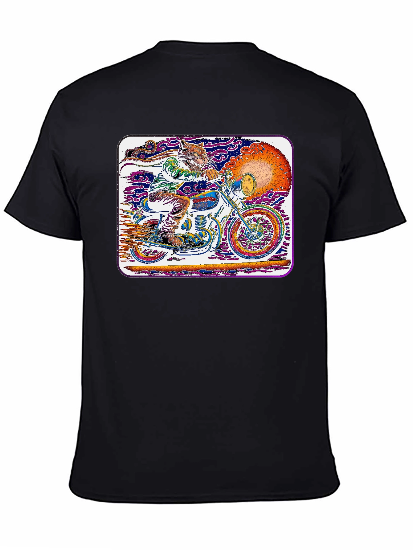 Motorcycle Cat T-Shirt