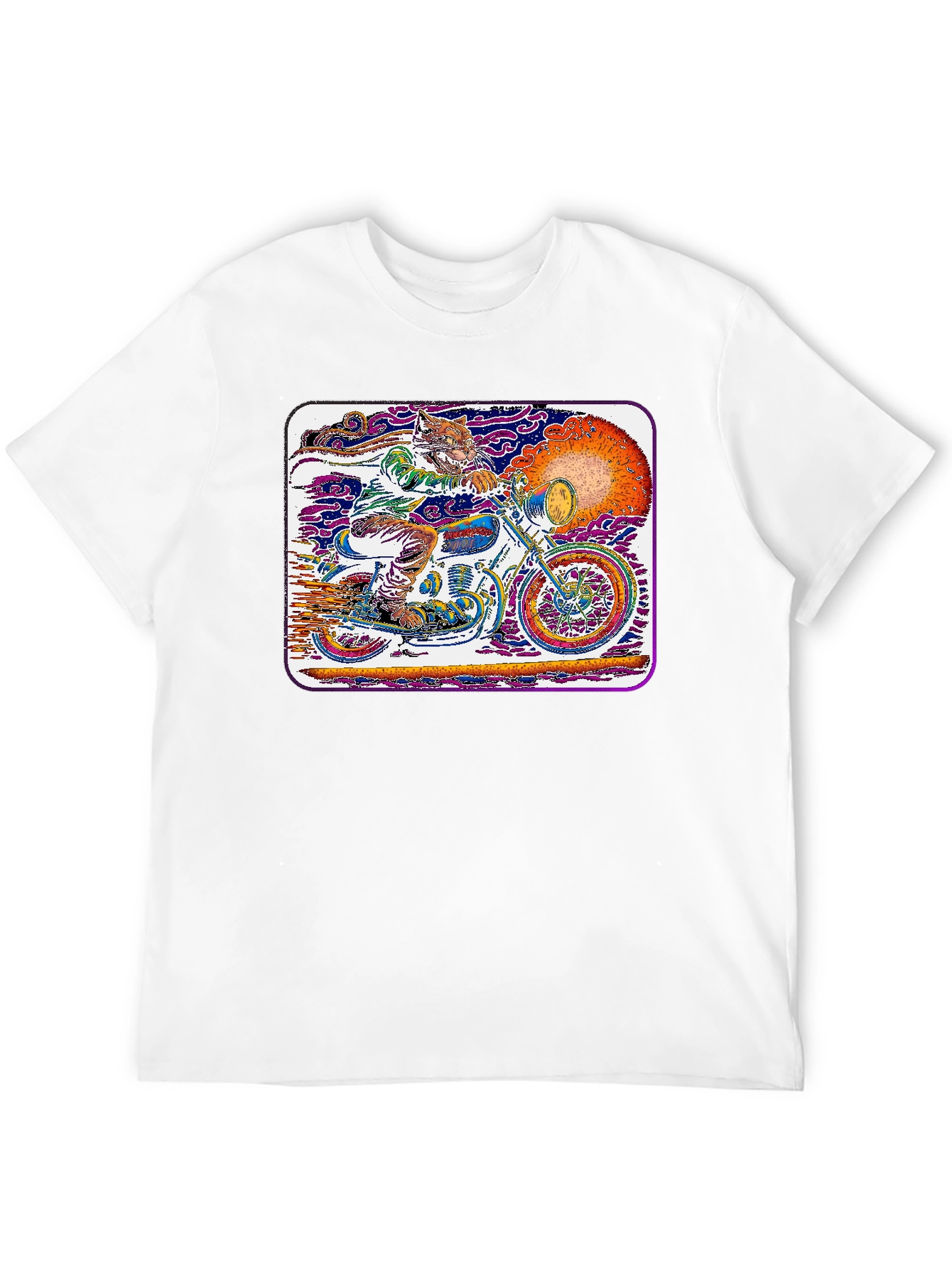 Motorcycle Cat T-Shirt