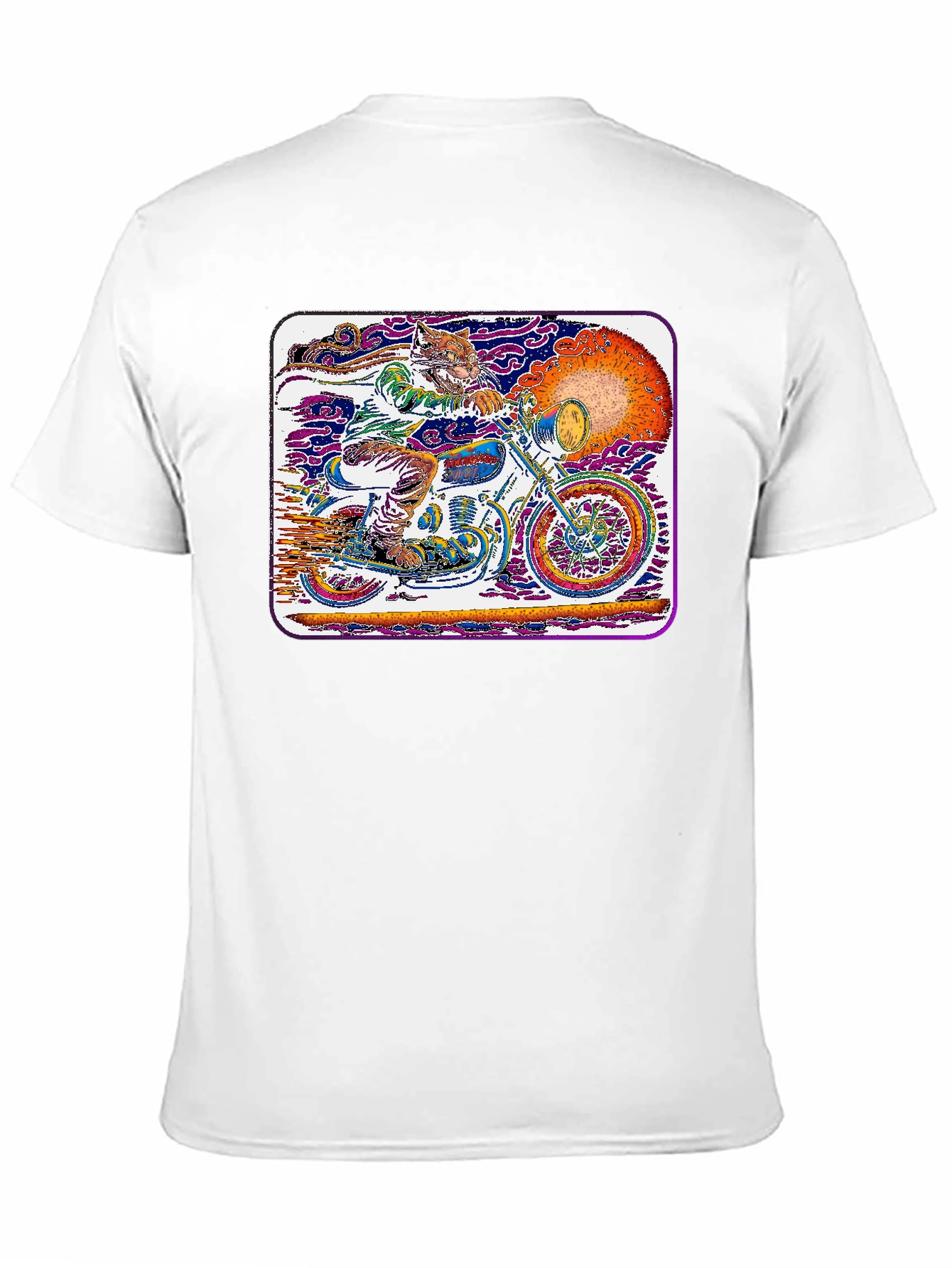 Motorcycle Cat T-Shirt