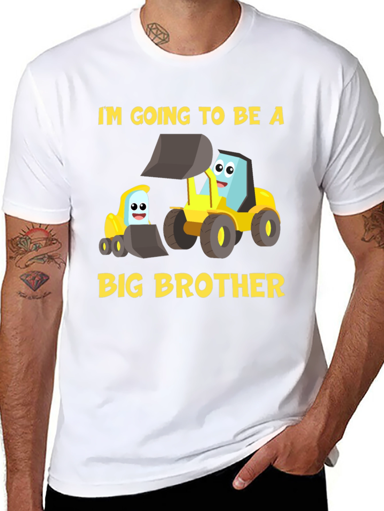 Big Brother Construction Vehicle T-Shirt