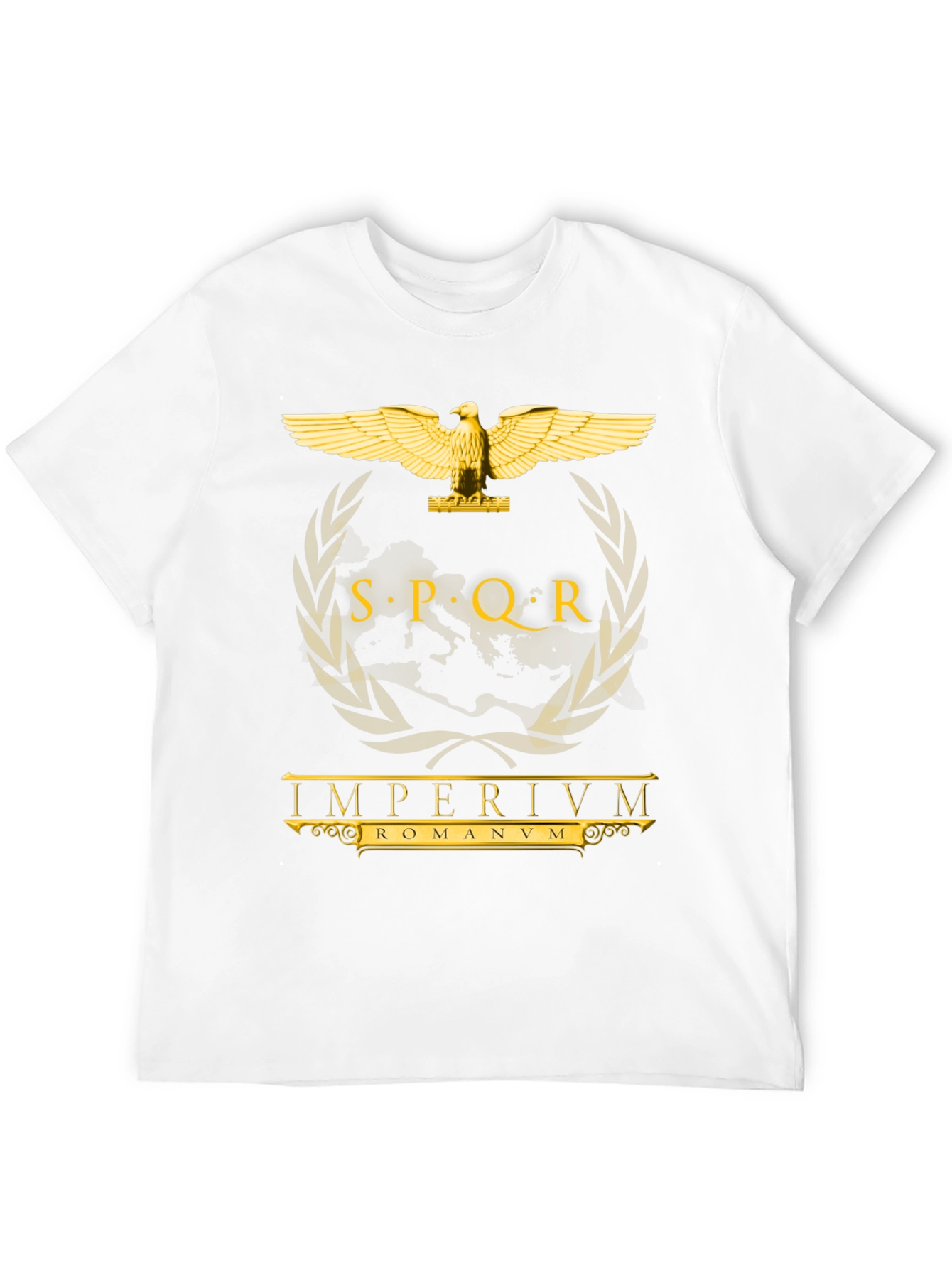 SPQR Roman Empire Black T-Shirt