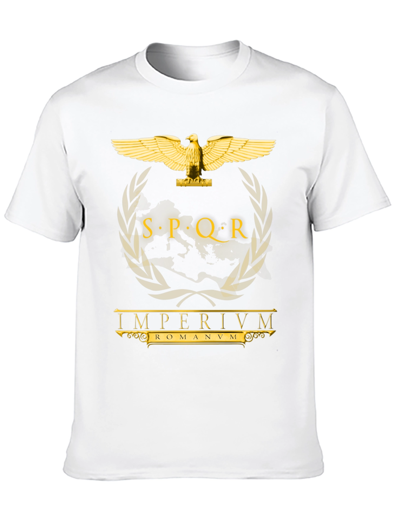 SPQR Roman Empire Black T-Shirt