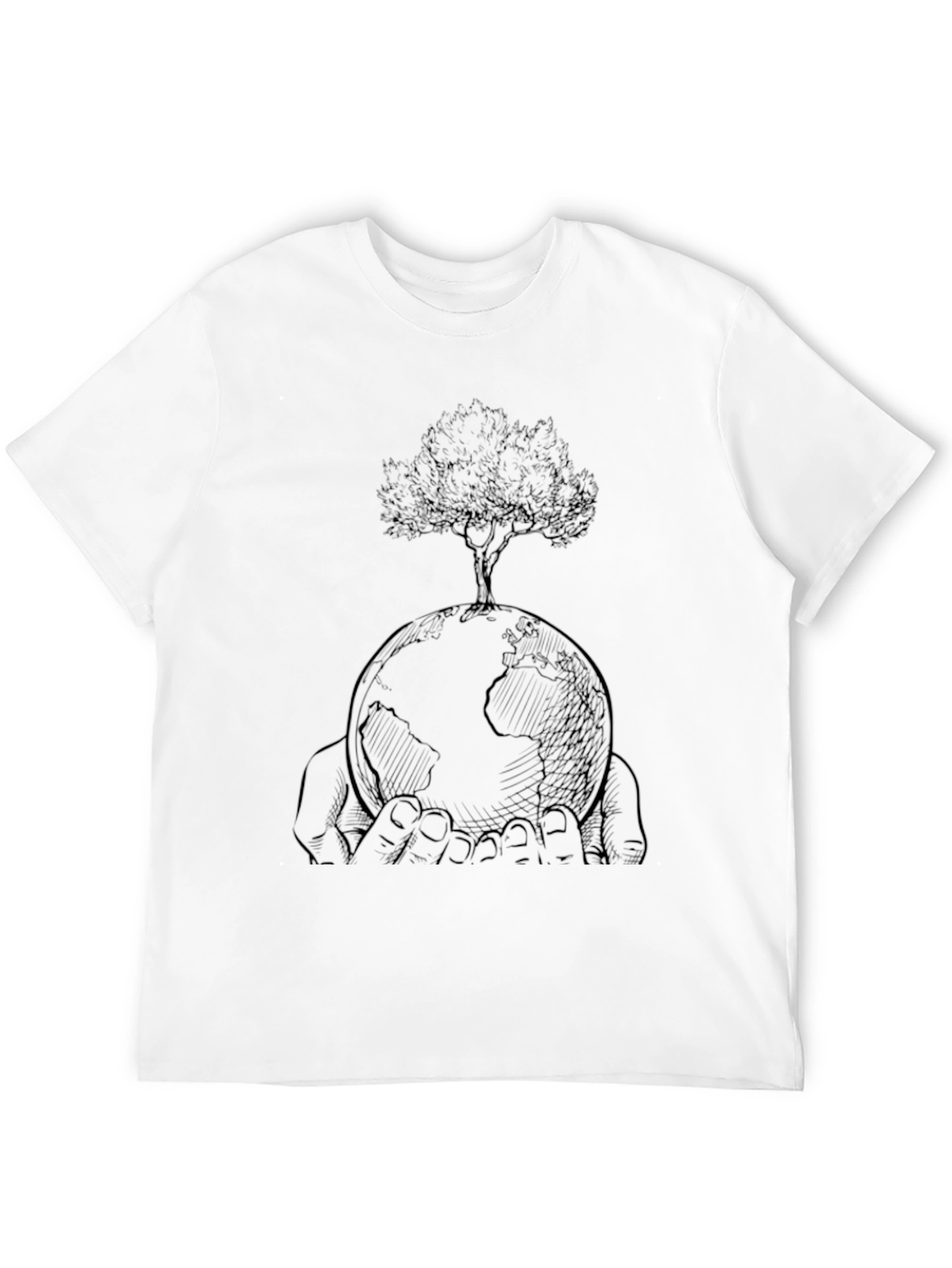 Earth Tree Graphic Tee - Eco Friendly Design