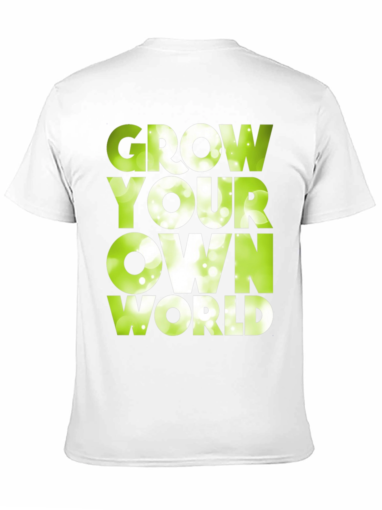 Grow Your Own World Graphic Tee - Black