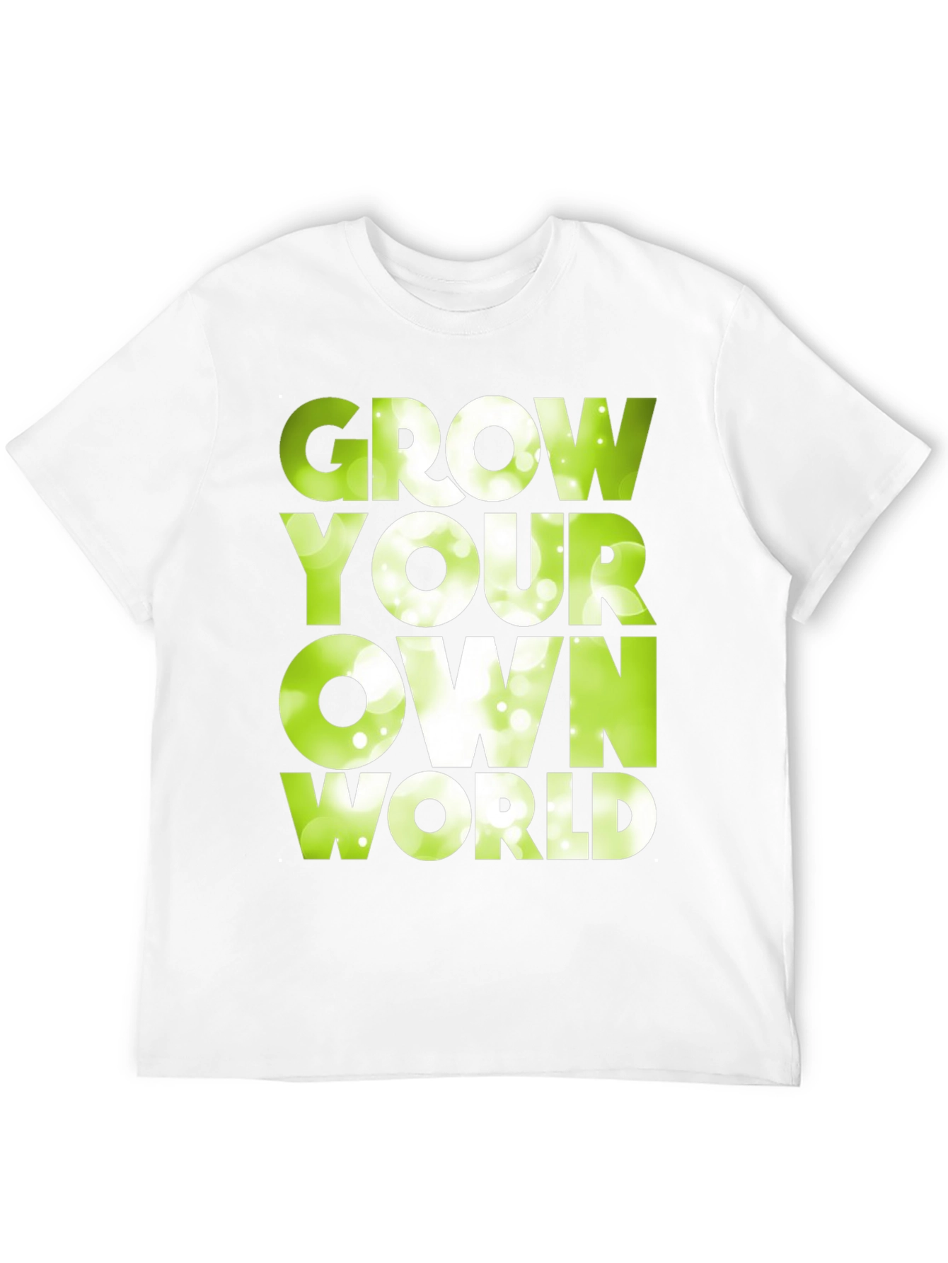 Grow Your Own World Graphic Tee - Black