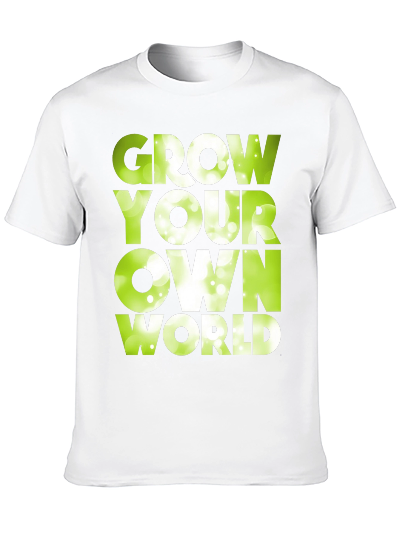Grow Your Own World Graphic Tee - Black