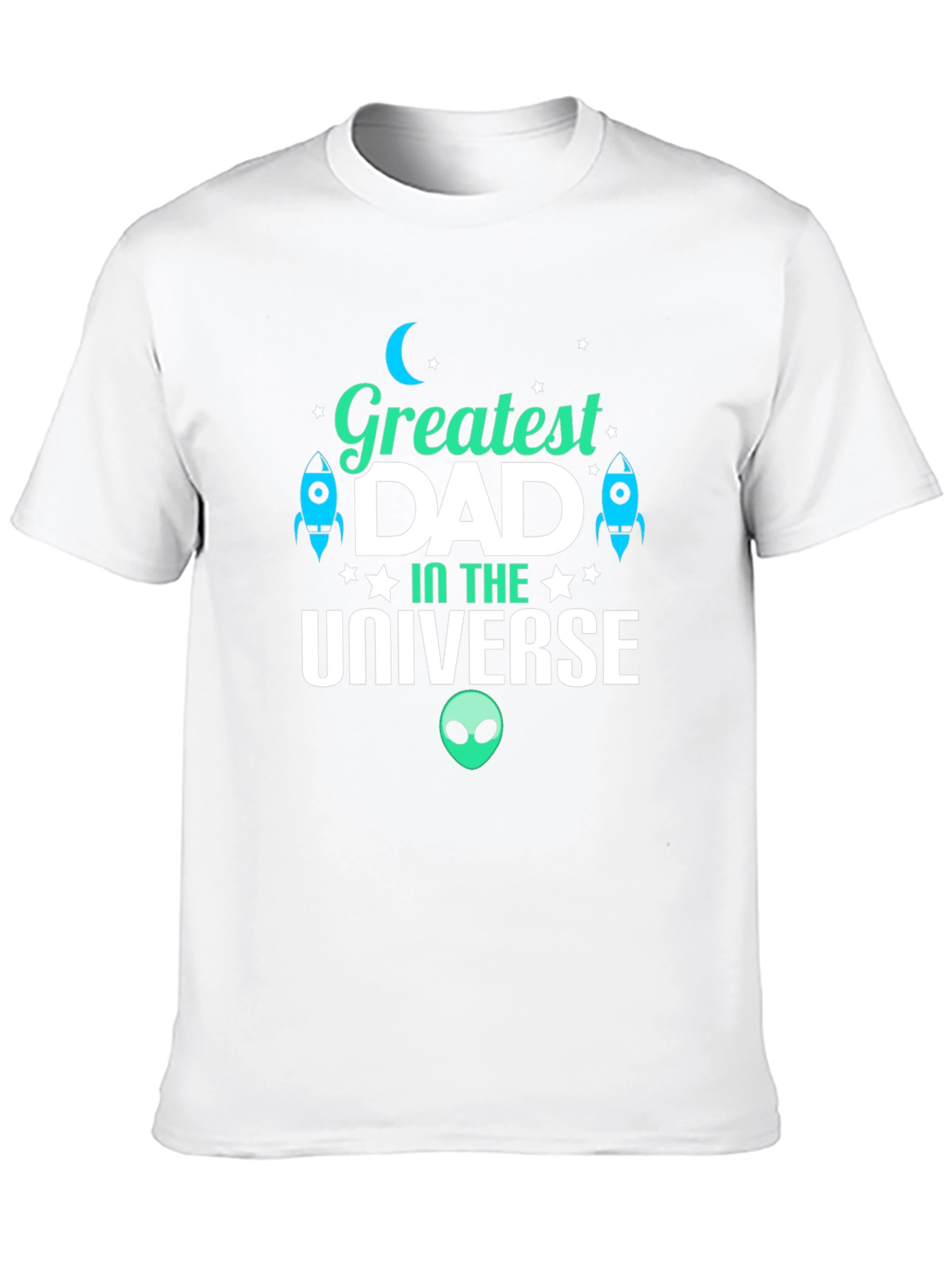 Greatest Dad in the Universe T-Shirt - Black