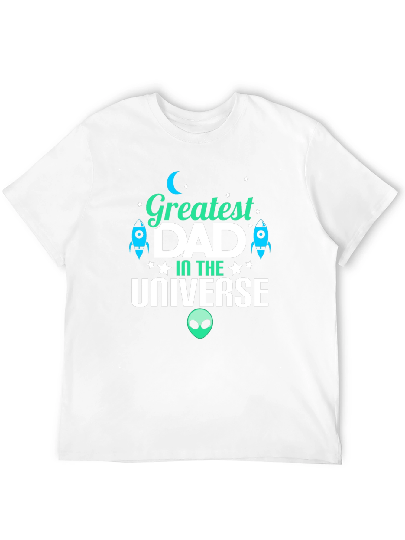 Greatest Dad in the Universe T-Shirt - Black