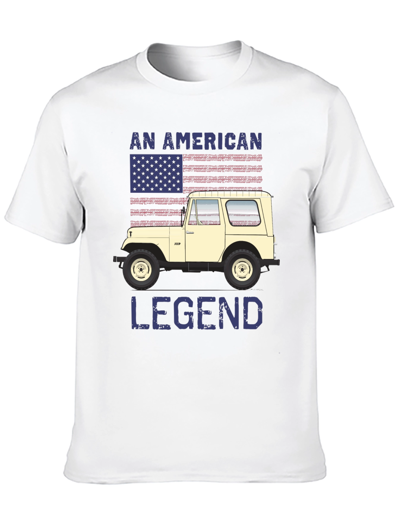 American Legend Jeep T-Shirt - Classic Design