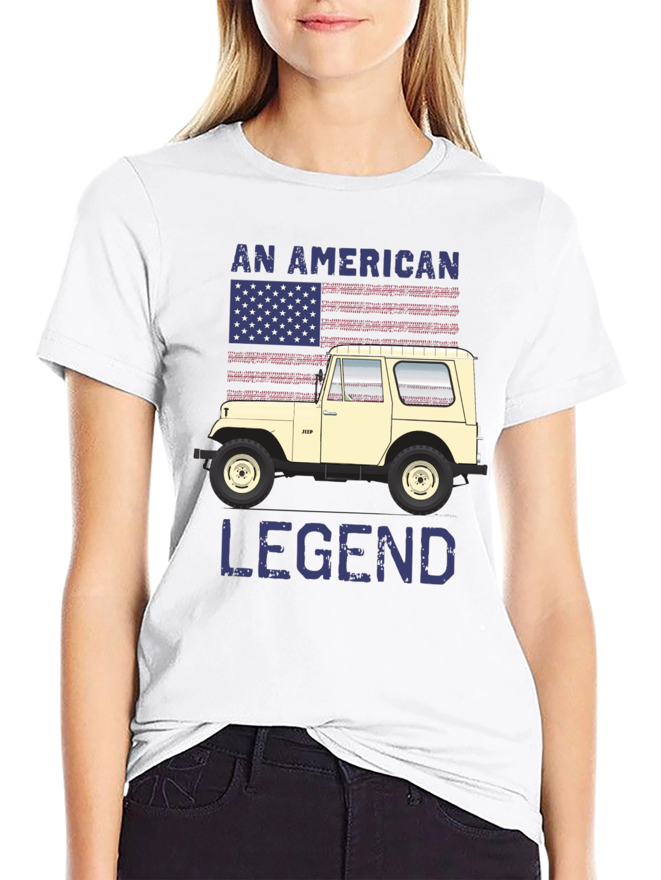 American Legend Jeep T-Shirt - Classic Design