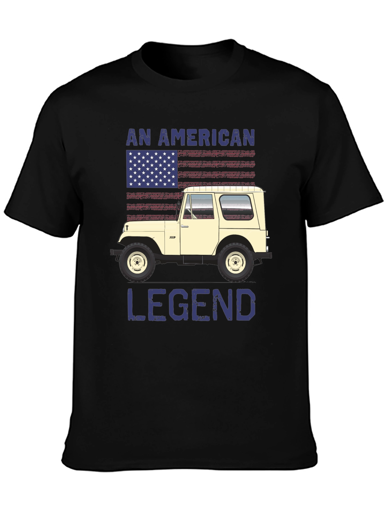 American Legend Jeep T-Shirt - Classic Design