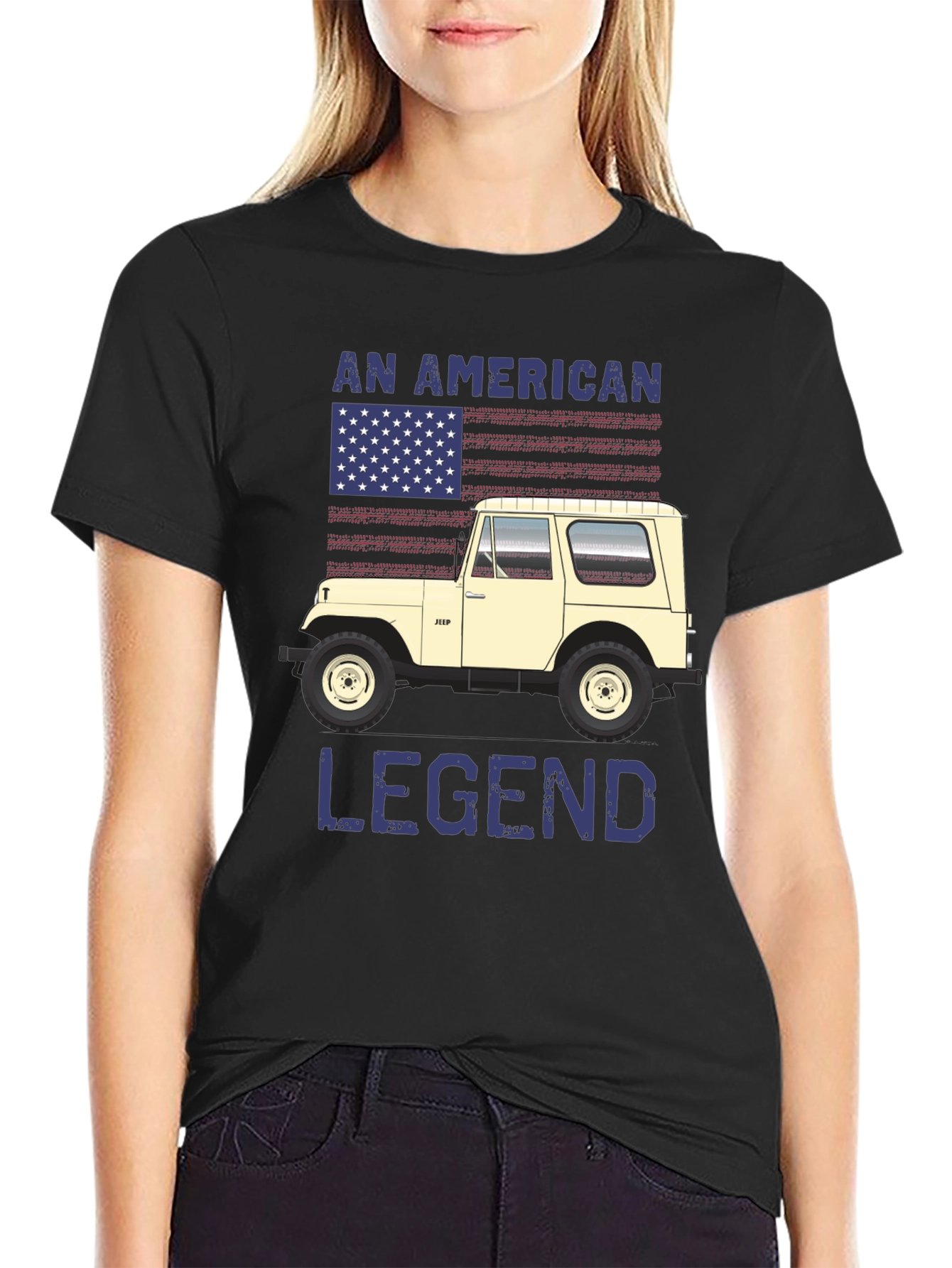 American Legend Jeep T-Shirt - Classic Design