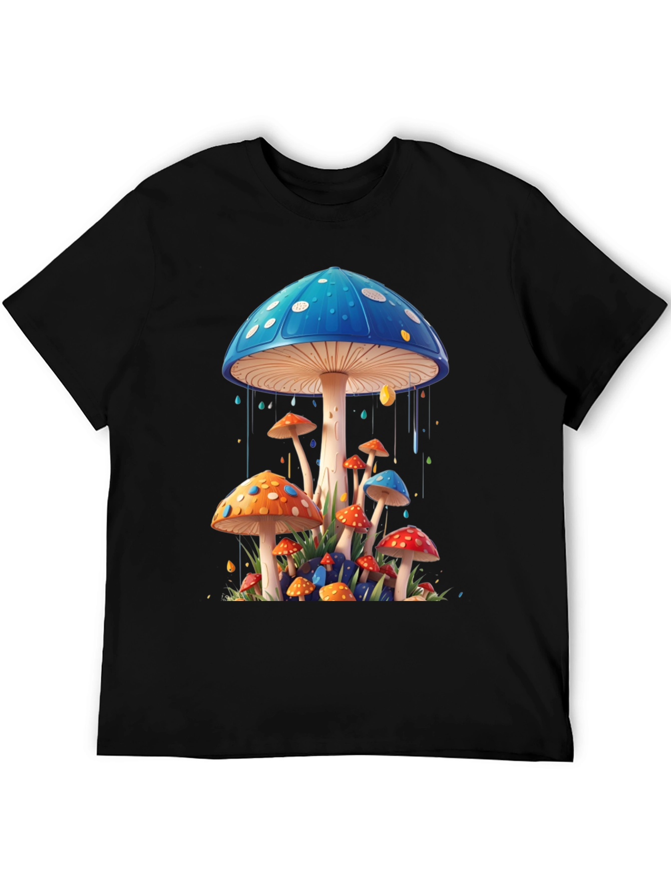 Mushroom Art Graphic Tee