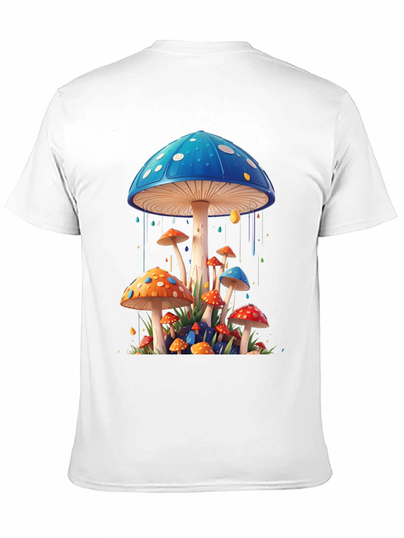 Mushroom Art Graphic Tee