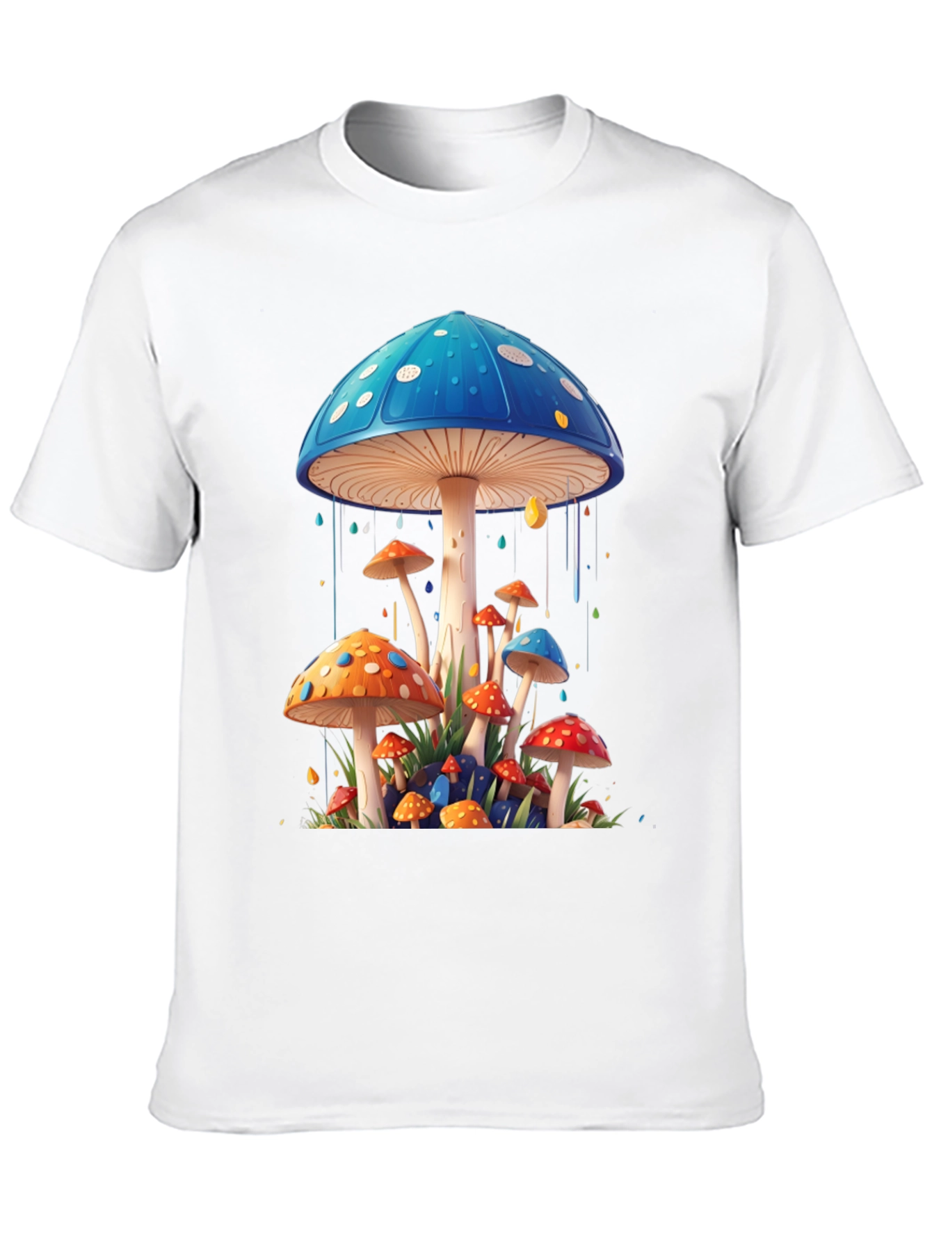 Mushroom Art Graphic Tee