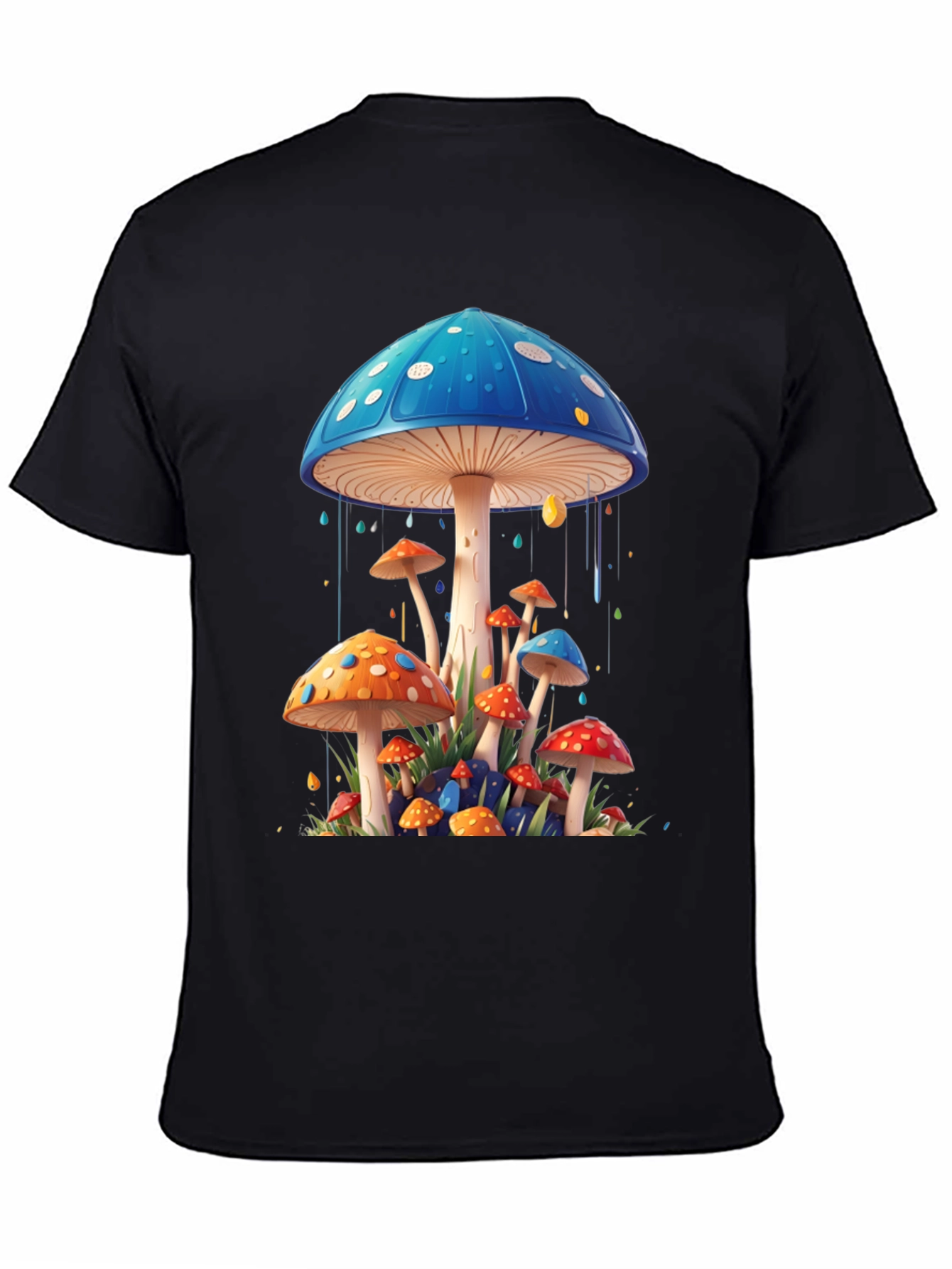 Mushroom Art Graphic Tee