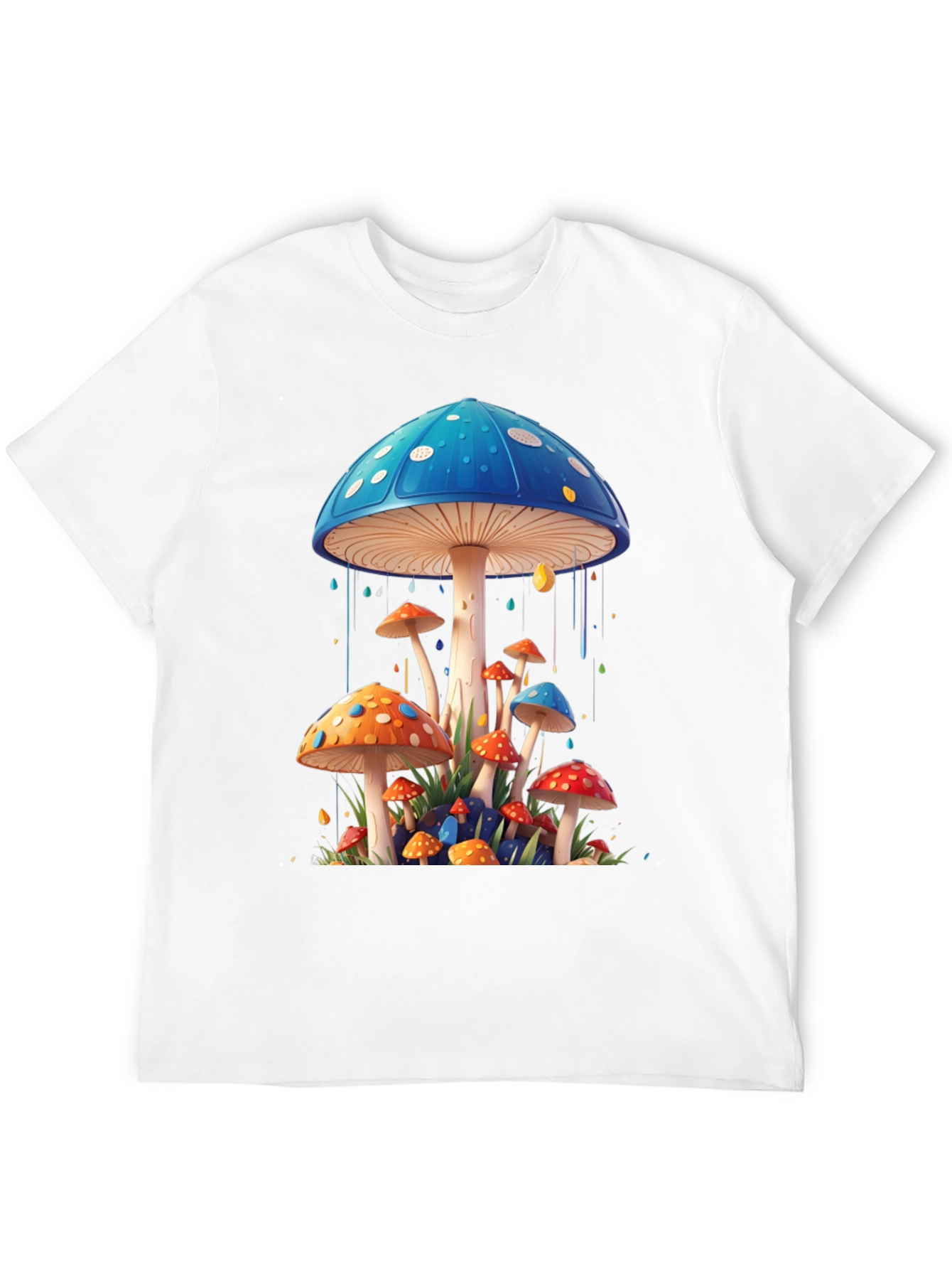 Mushroom Art Graphic Tee