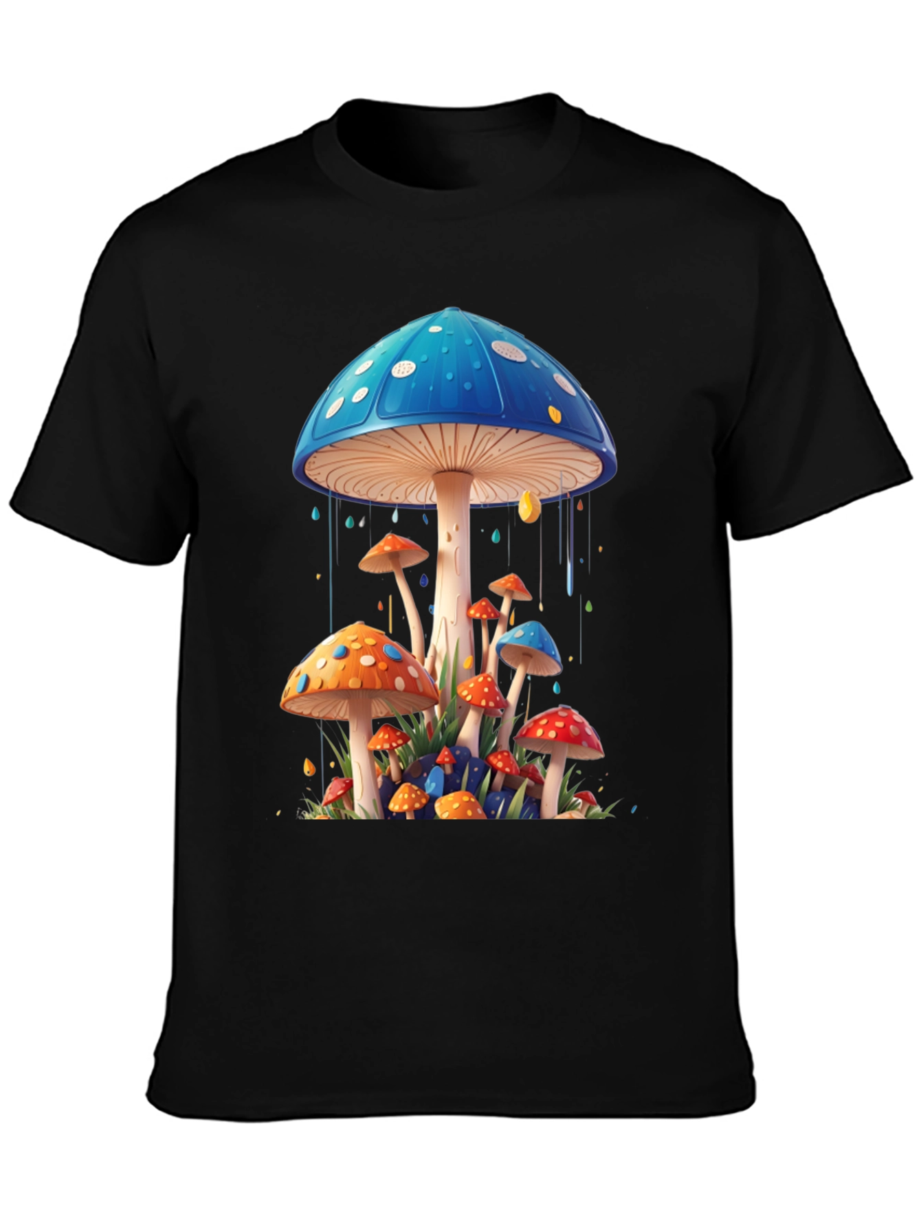 Mushroom Art Graphic Tee