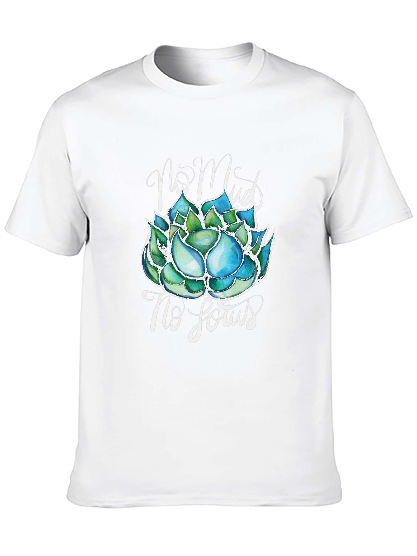 No Mud No Lotus T-Shirt - Zen Garden Tee