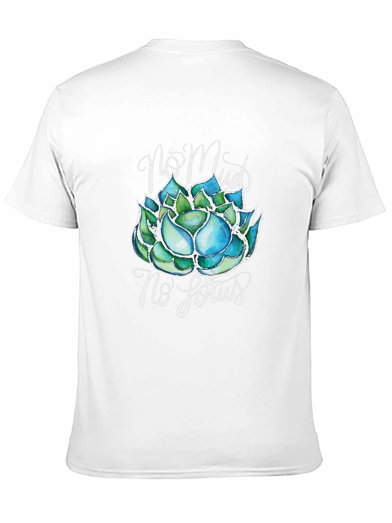 No Mud No Lotus T-Shirt - Zen Garden Tee