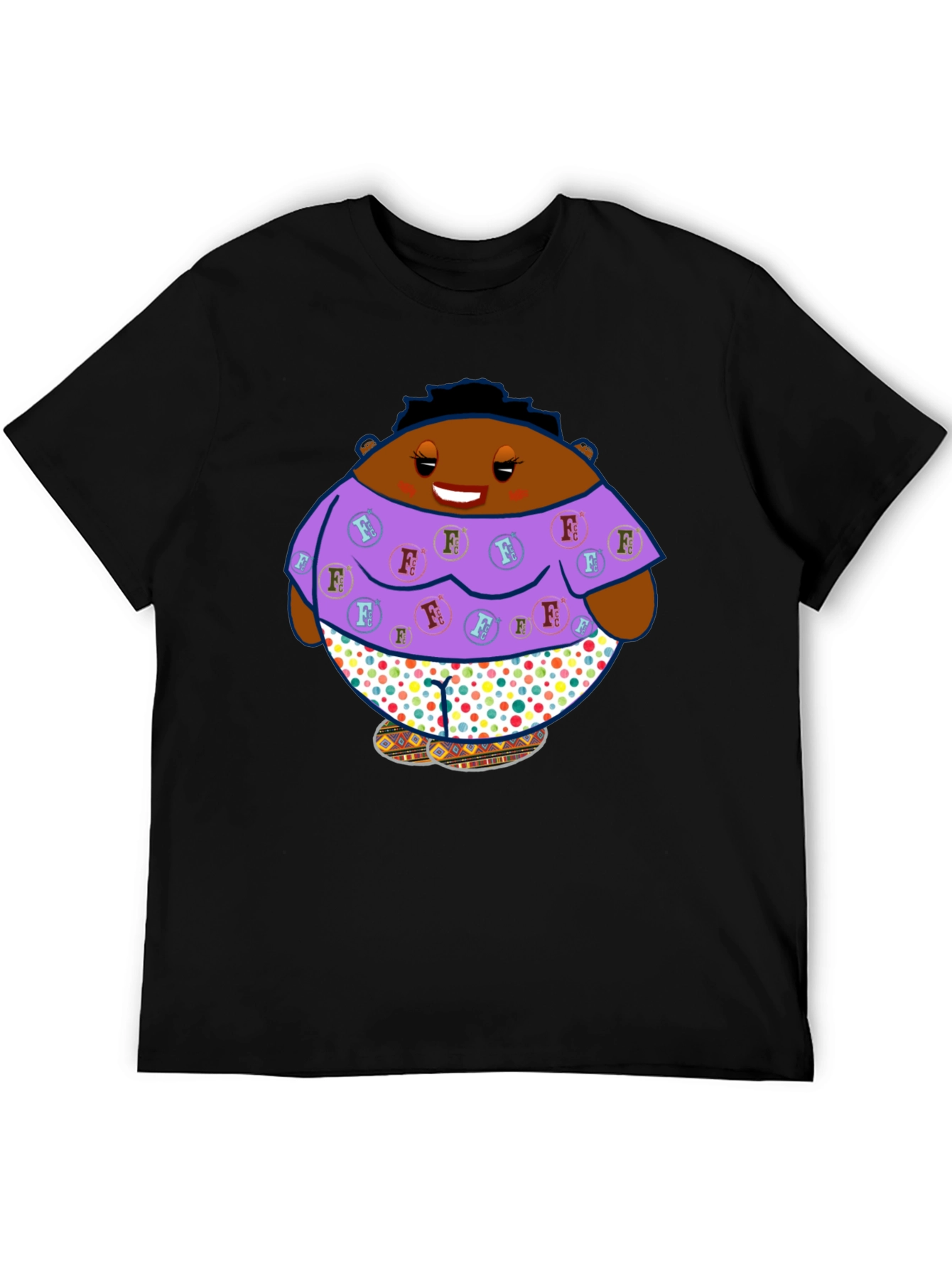 Funky Cartoon Character T-Shirt