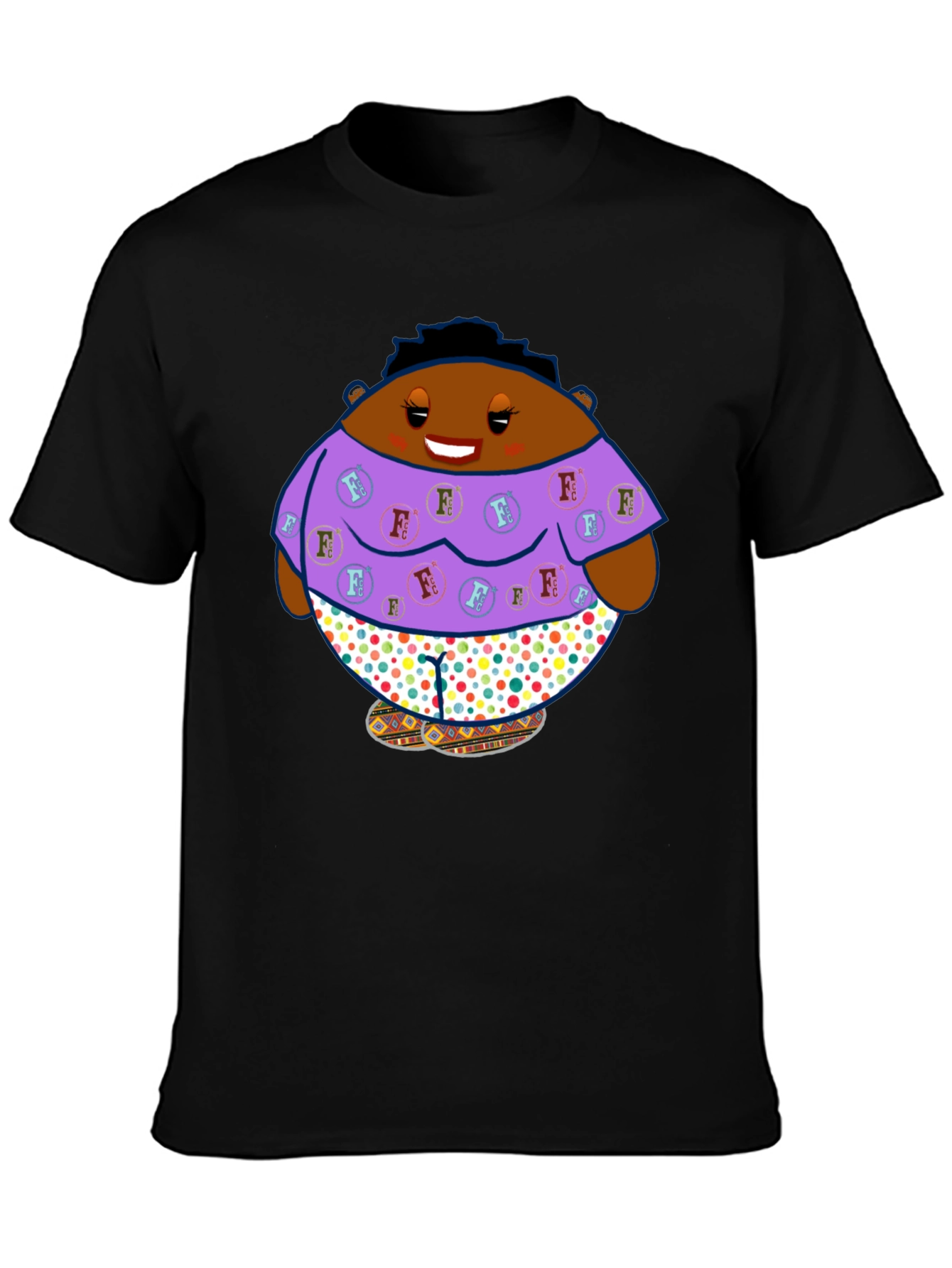 Funky Cartoon Character T-Shirt