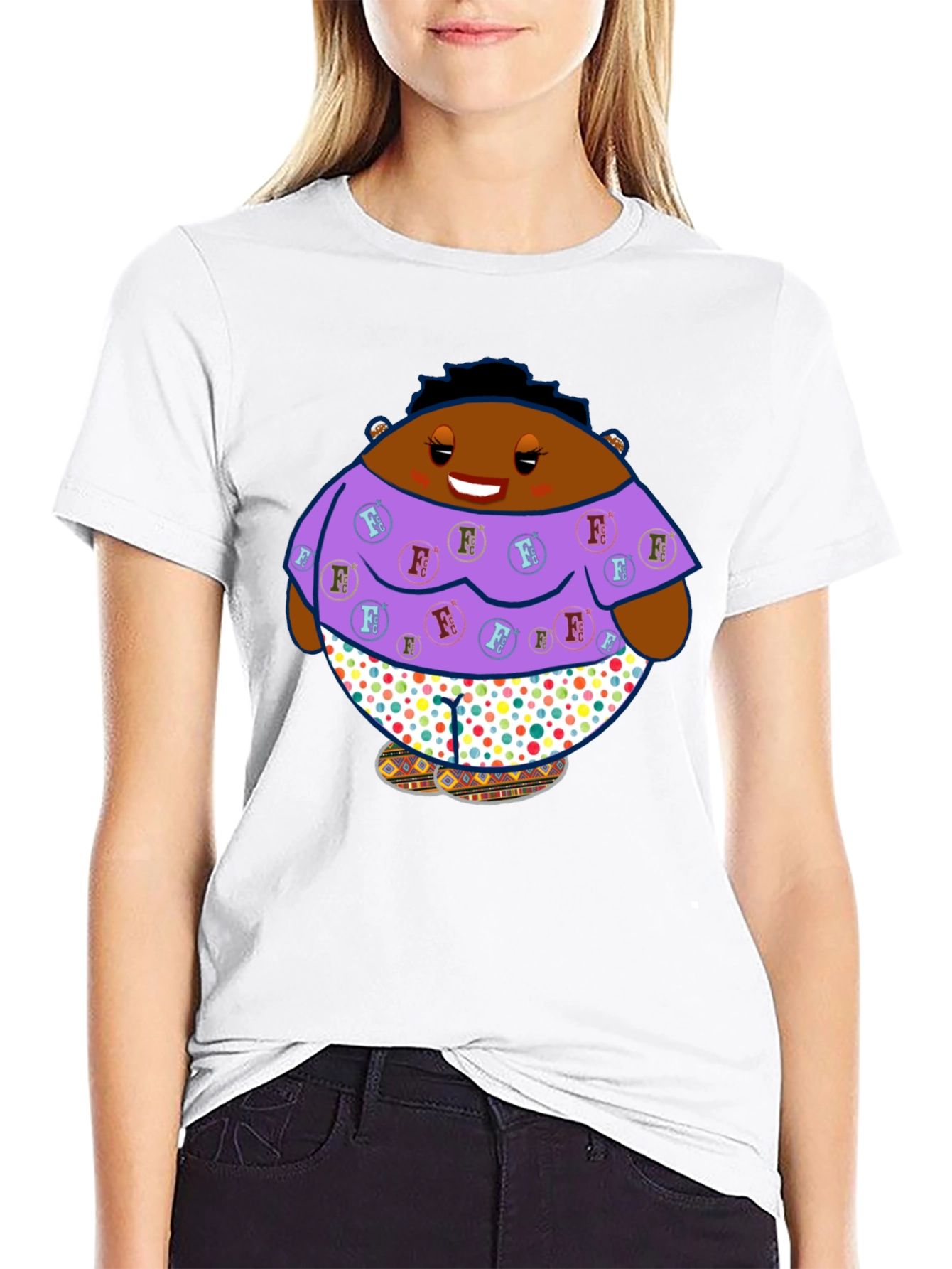 Funky Cartoon Character T-Shirt