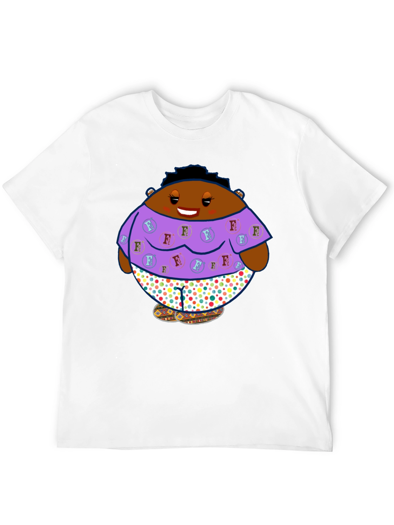 Funky Cartoon Character T-Shirt
