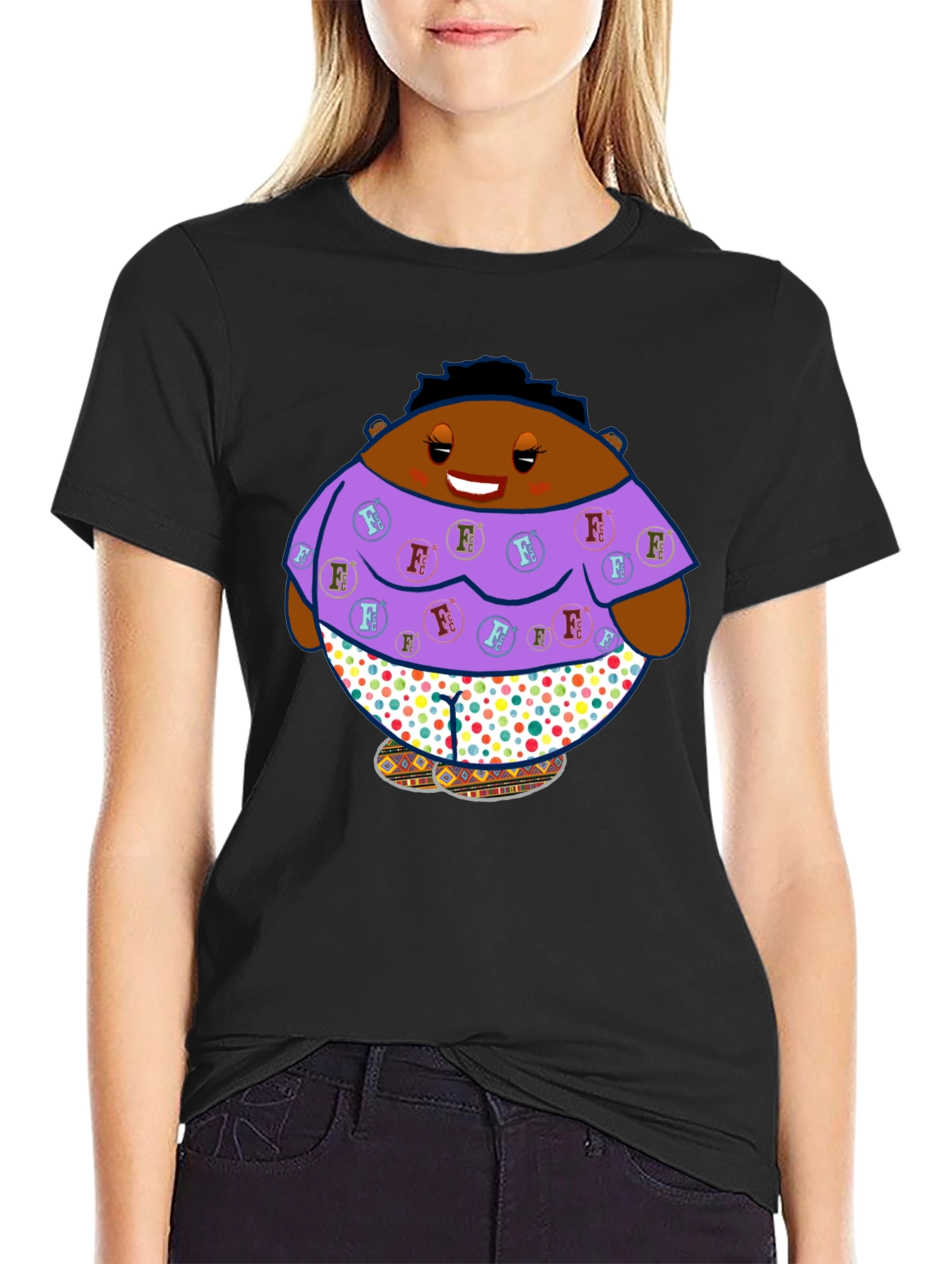 Funky Cartoon Character T-Shirt