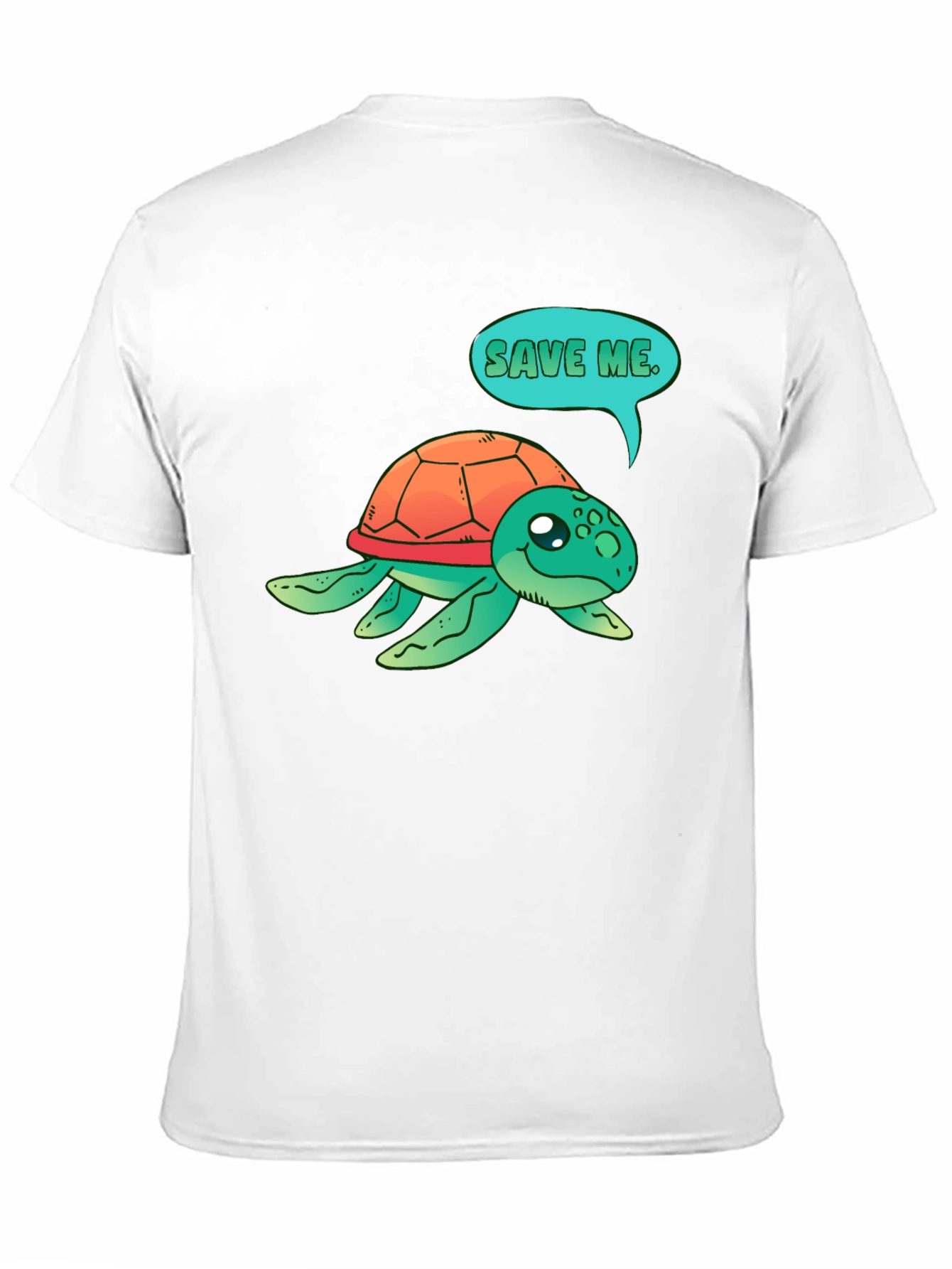 Save the Turtle T-Shirt - Black