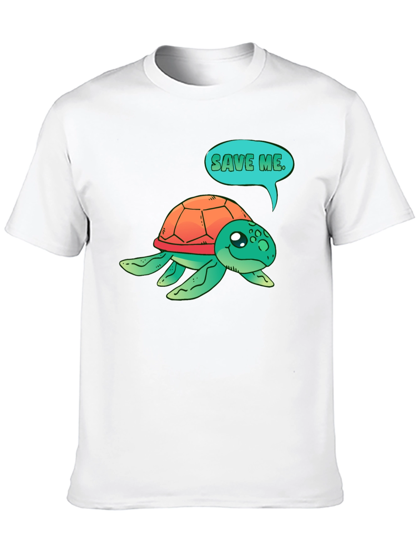 Save the Turtle T-Shirt - Black