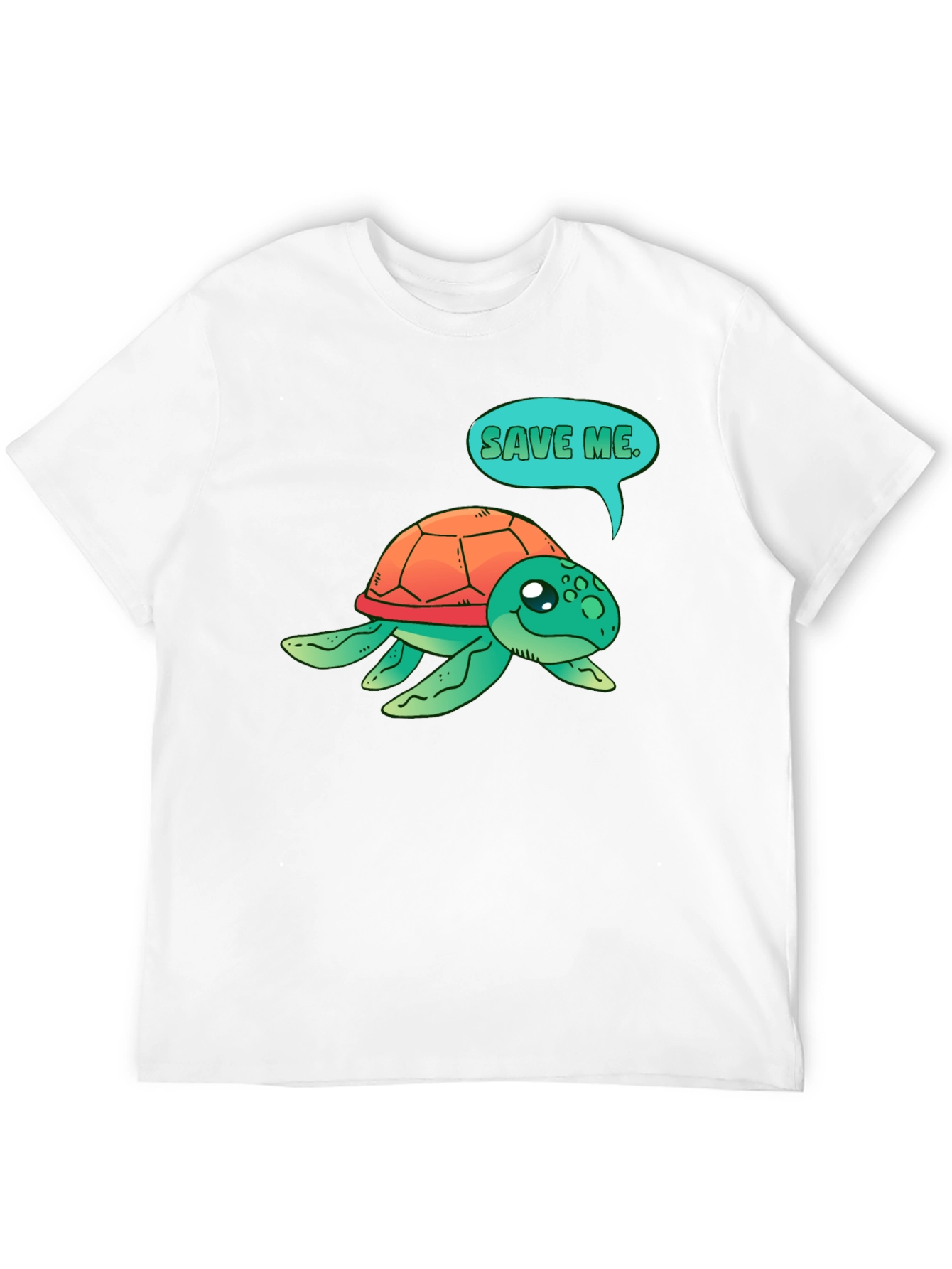 Save the Turtle T-Shirt - Black
