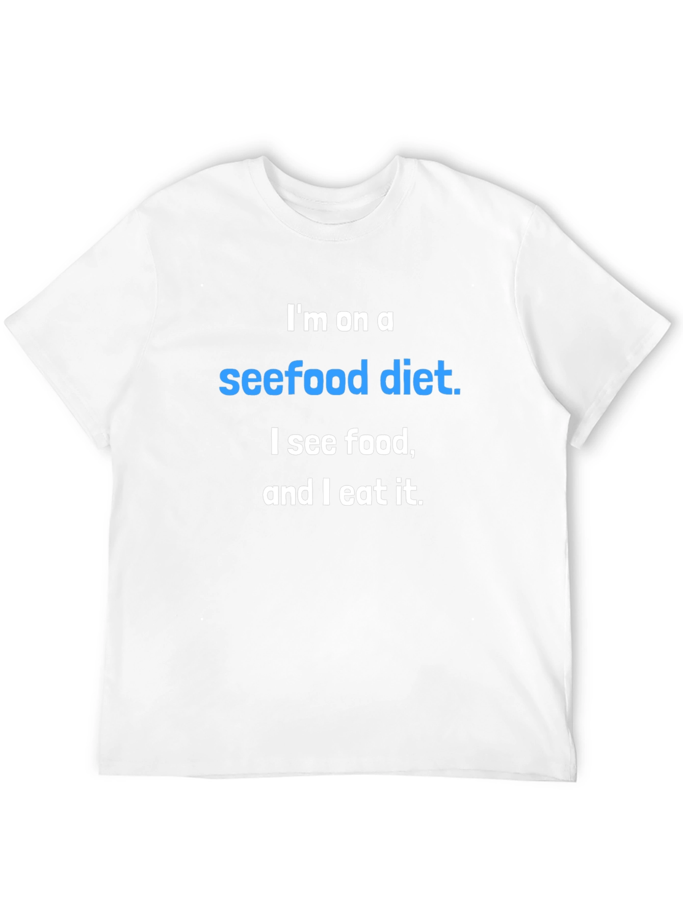 Seefood Diet T-Shirt - Funny Foodie Tee
