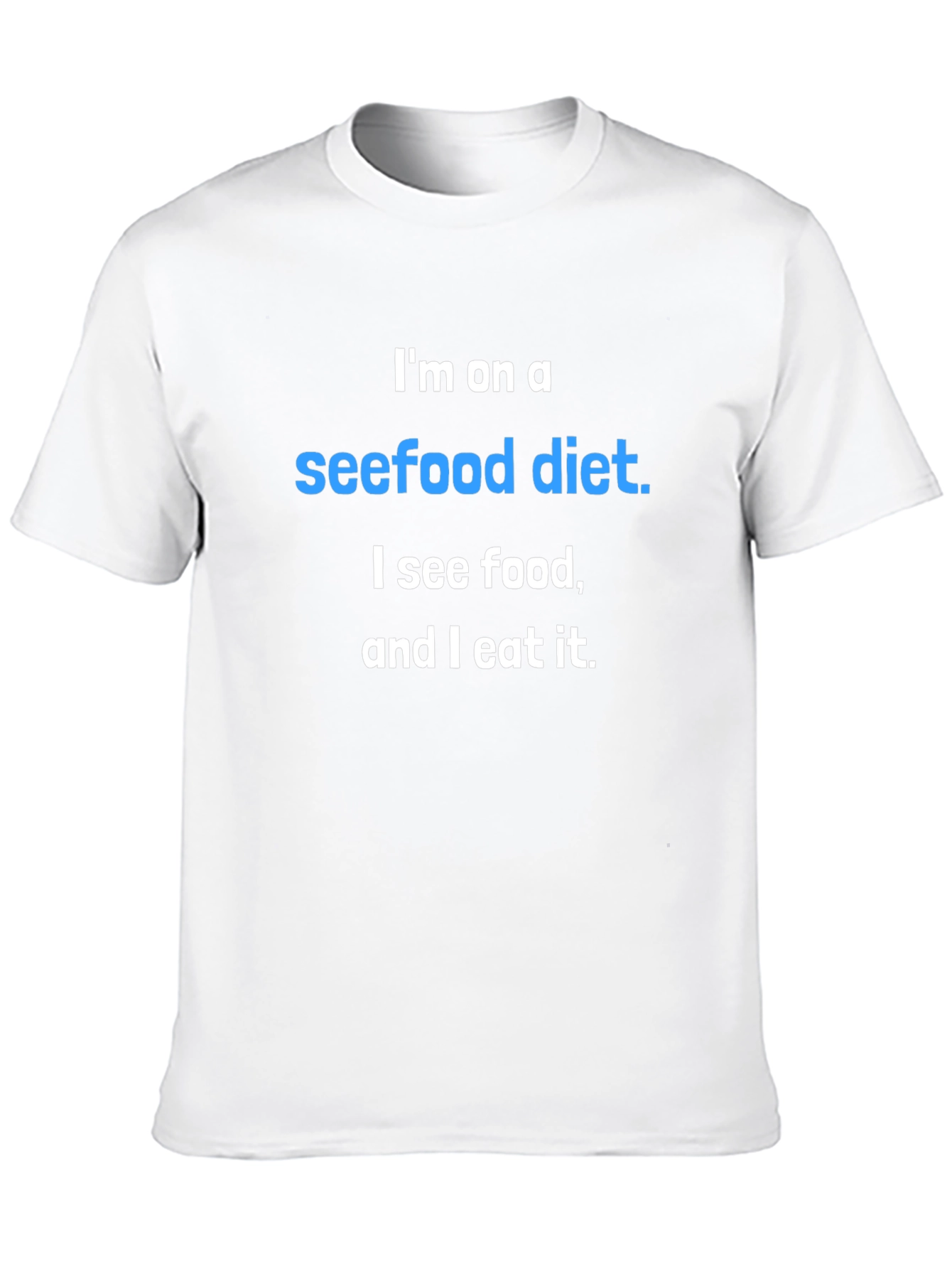 Seefood Diet T-Shirt - Funny Foodie Tee