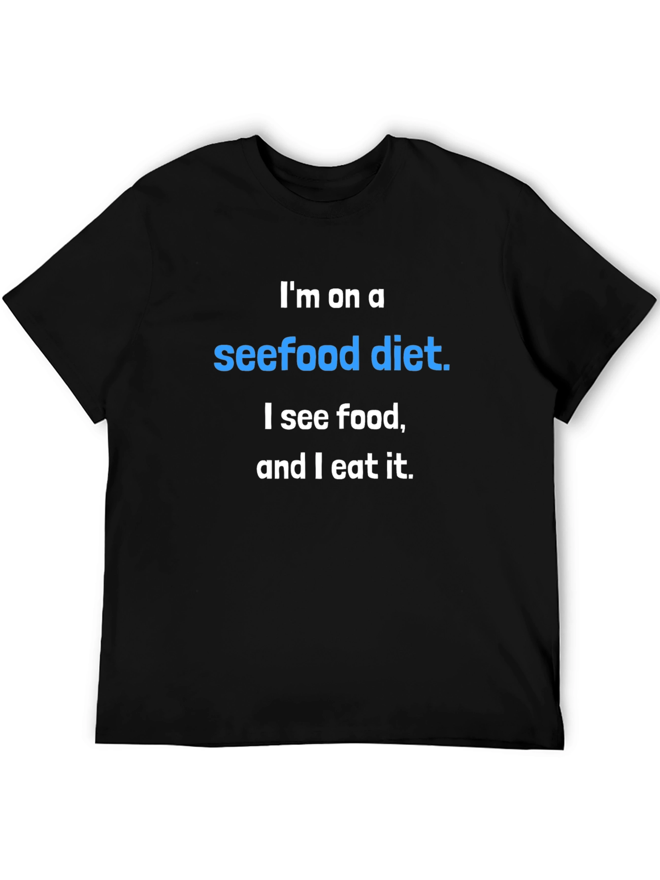 Seefood Diet T-Shirt - Funny Foodie Tee