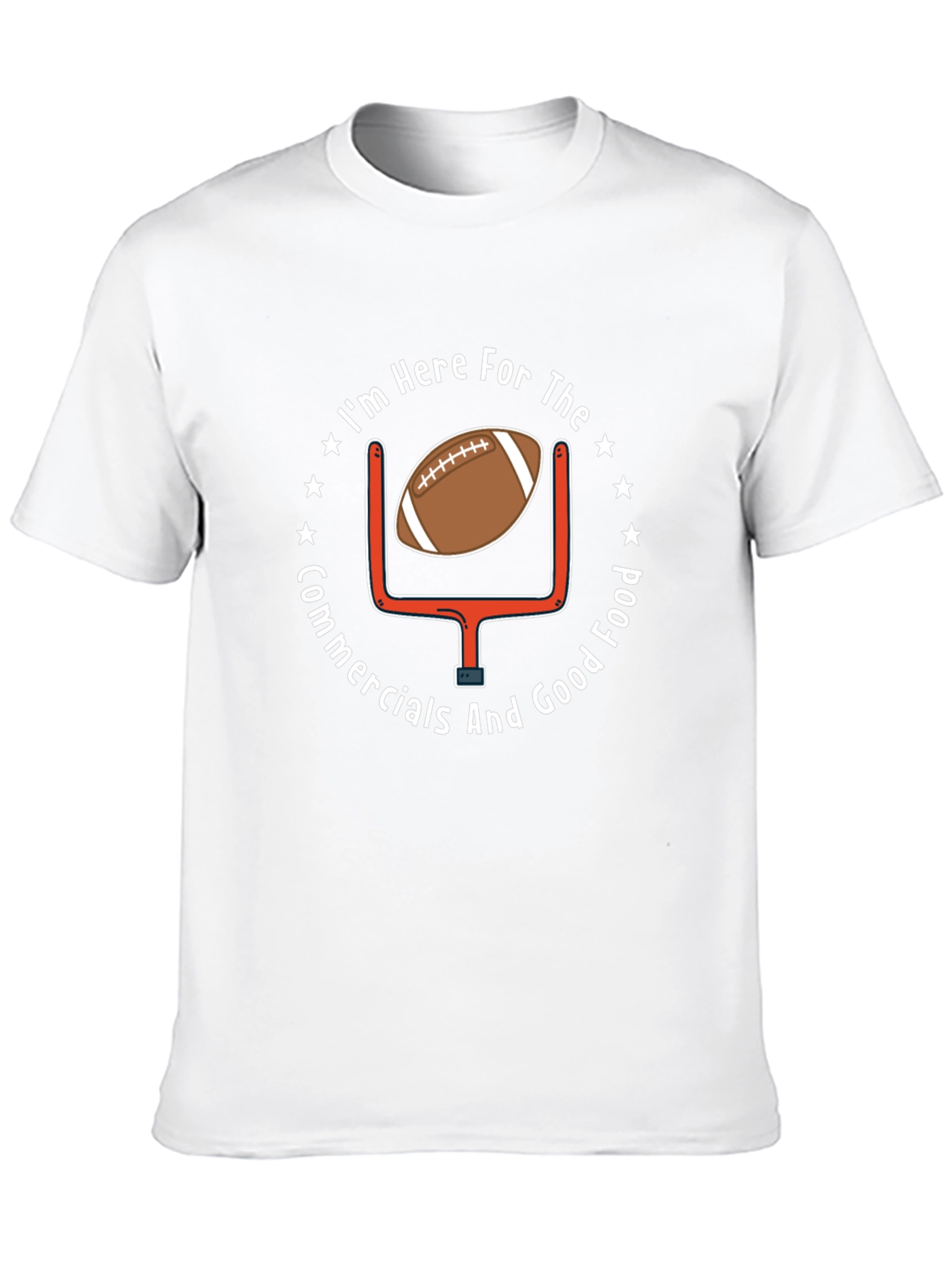 Football Commercials and Food T-Shirt