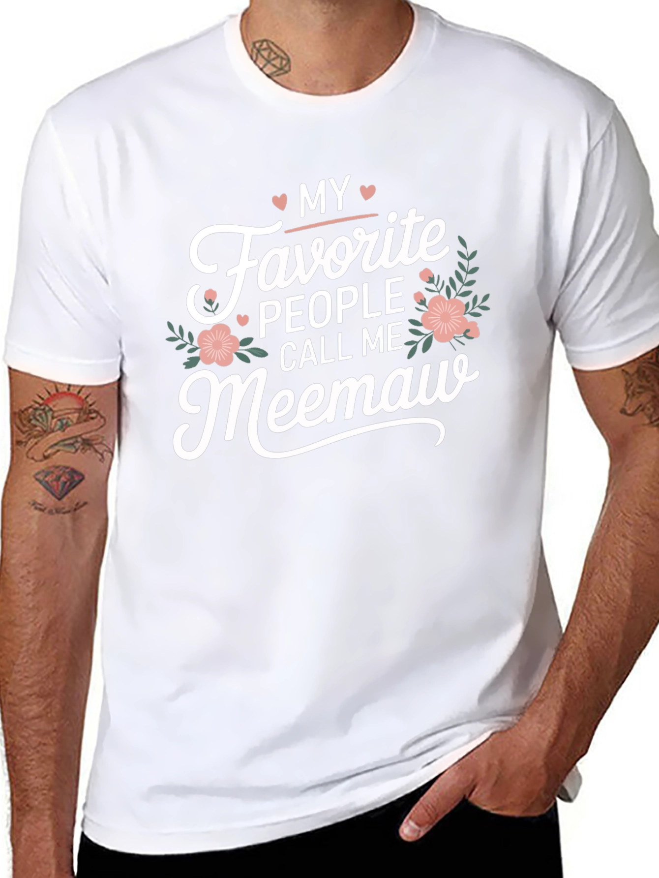 My Favorite People Call Me Meemaw T-Shirt